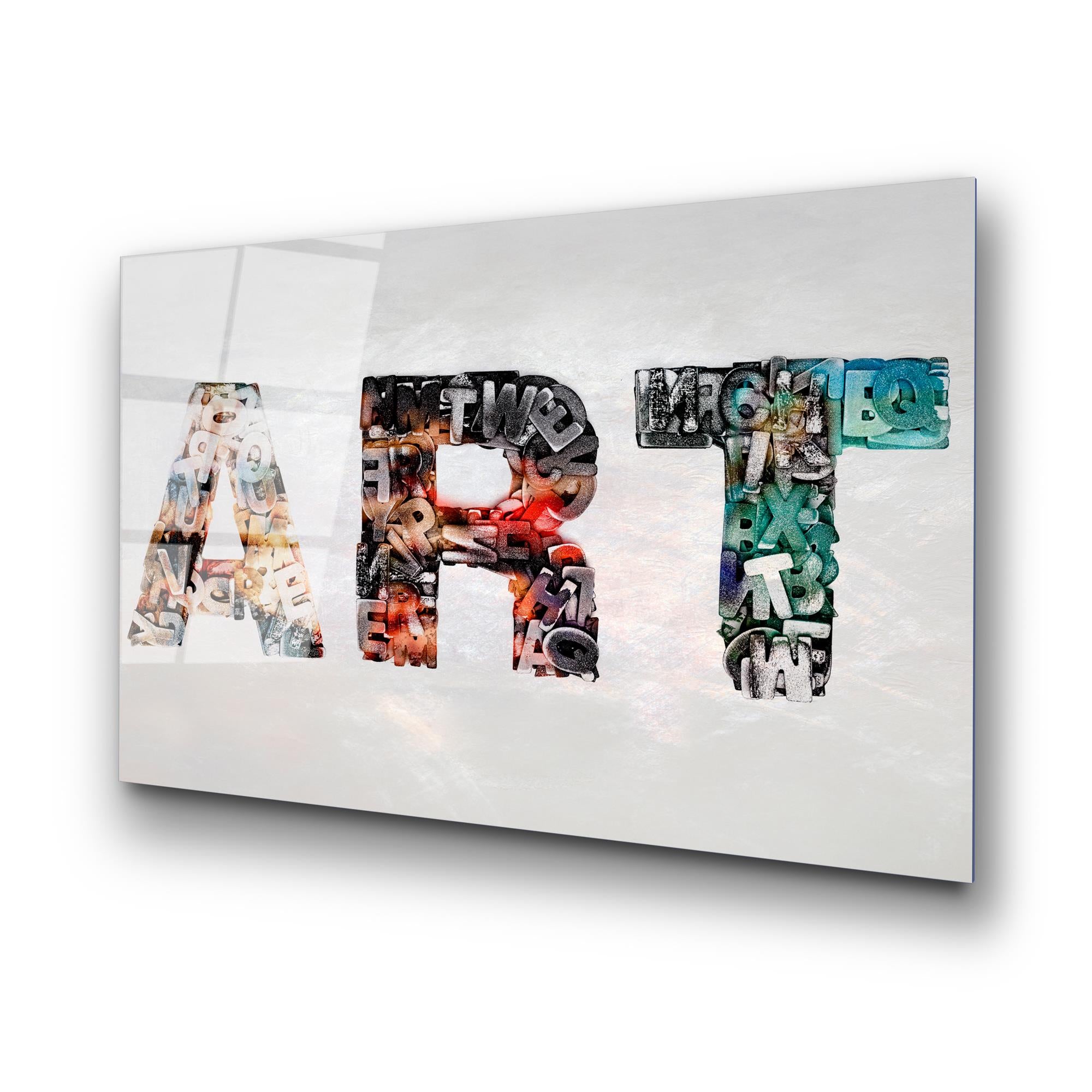 UV-744 Baskılı Cam Dikdörtgen Duvar Tablosu | ByLamp