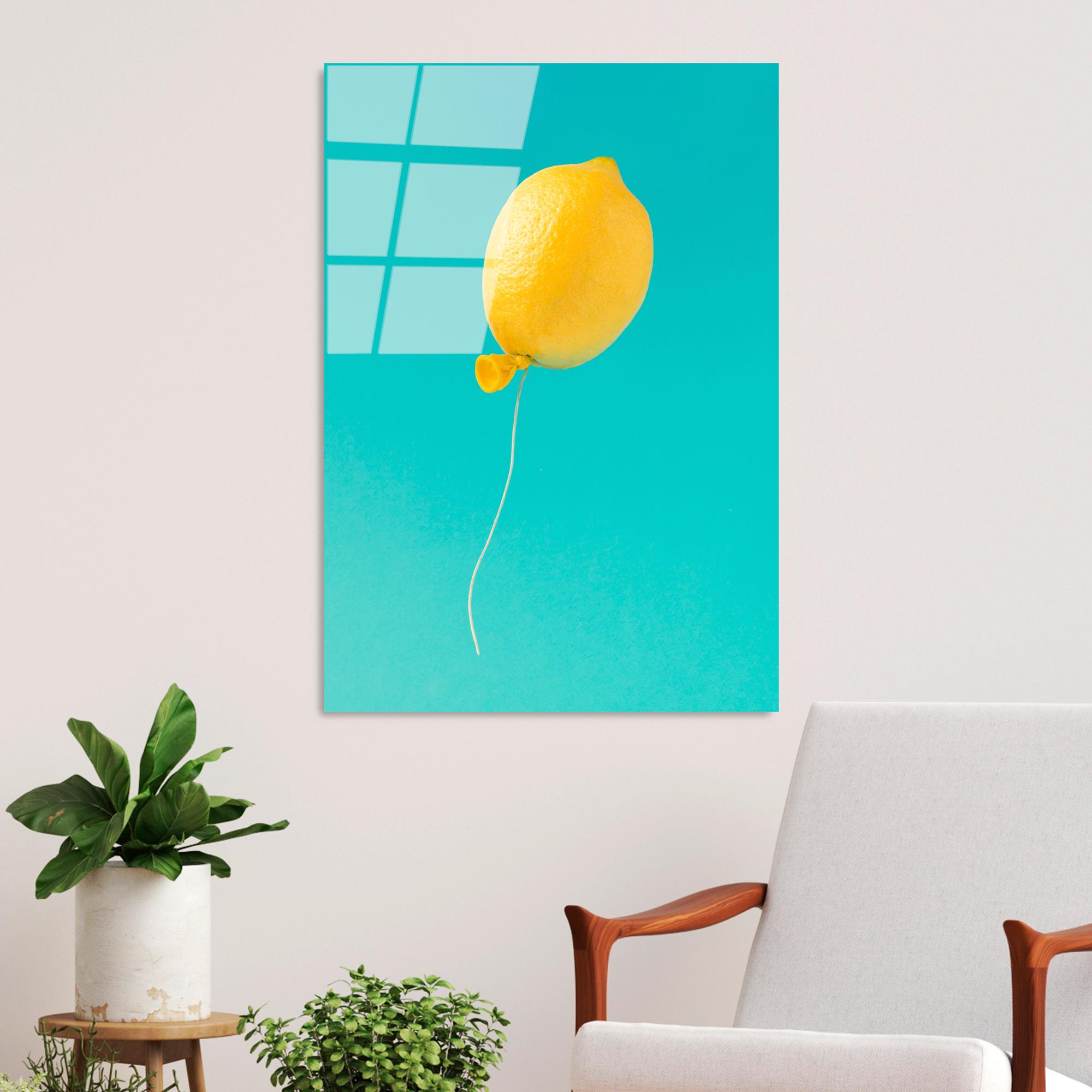 UV-745 Baskılı Cam Dikdörtgen Duvar Tablosu | ByLamp