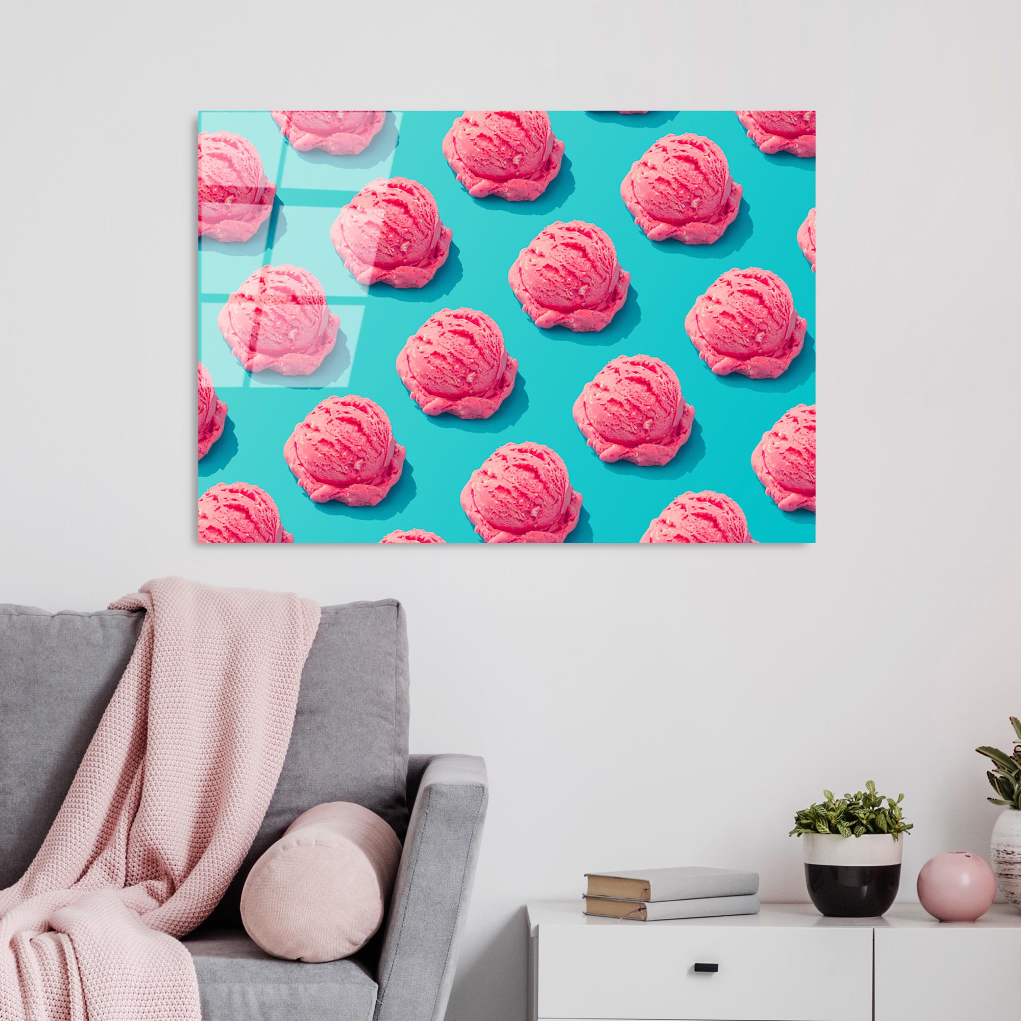 UV-746 Baskılı Cam Dikdörtgen Duvar Tablosu | ByLamp