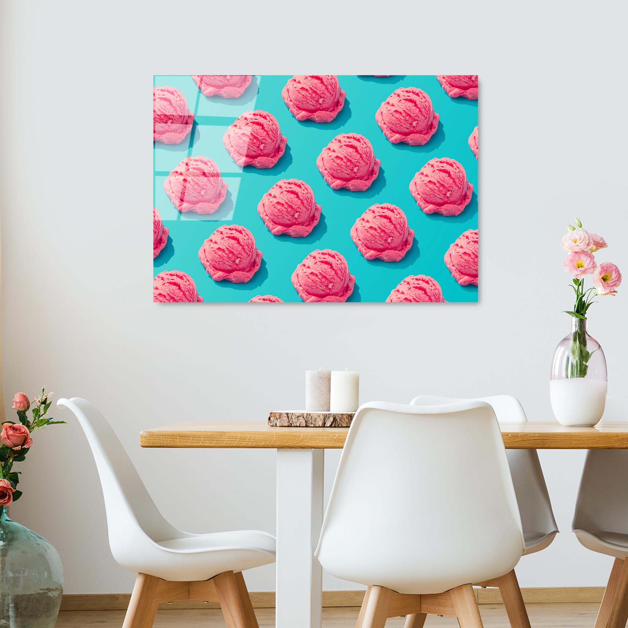 UV-746 Baskılı Cam Dikdörtgen Duvar Tablosu | ByLamp