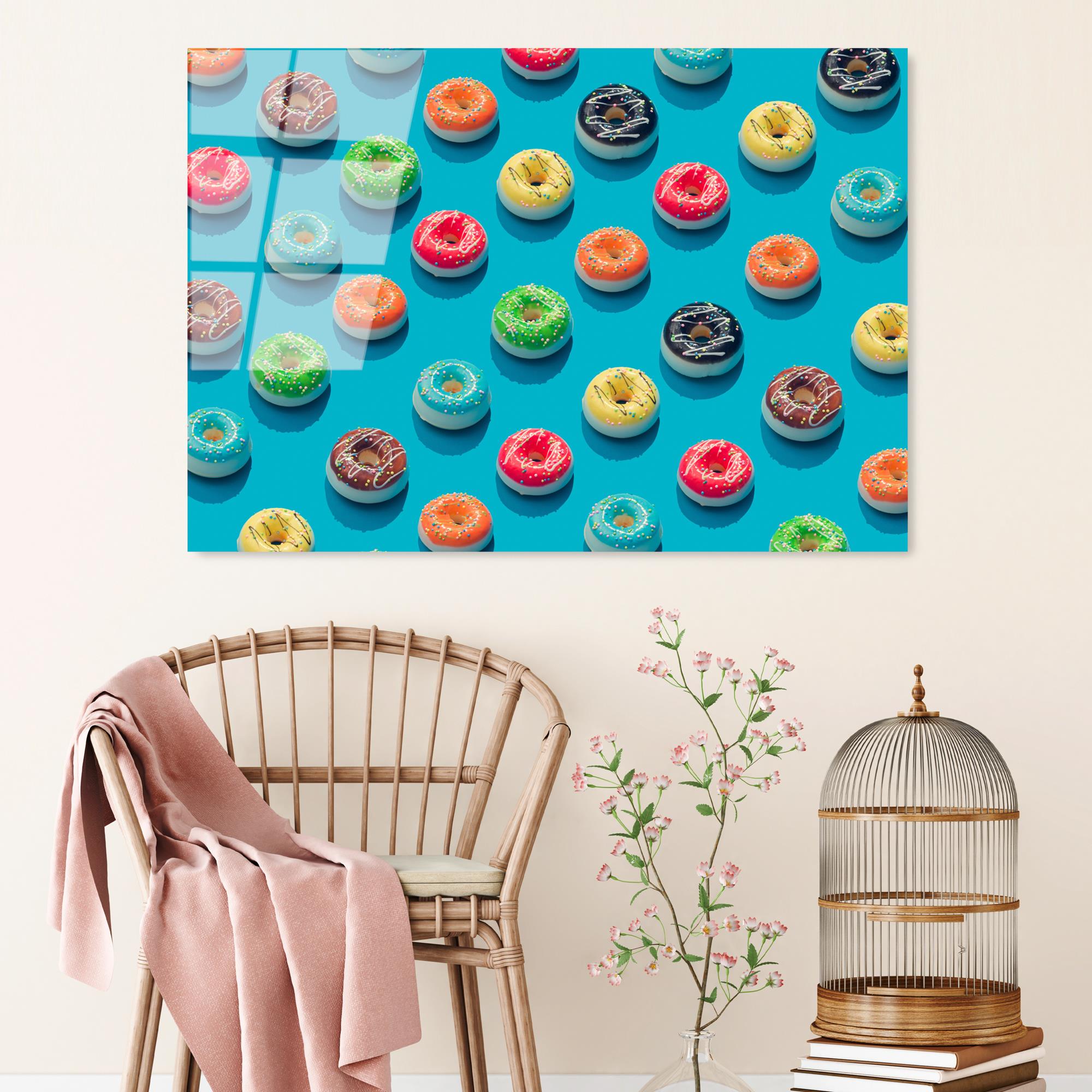 UV-747 Baskılı Cam Dikdörtgen Duvar Tablosu | ByLamp