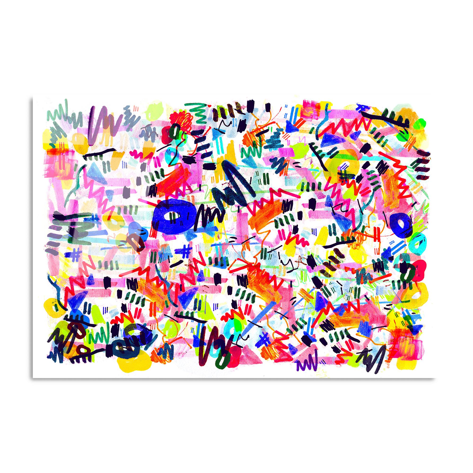 UV-748 Baskılı Cam Dikdörtgen Duvar Tablosu | ByLamp