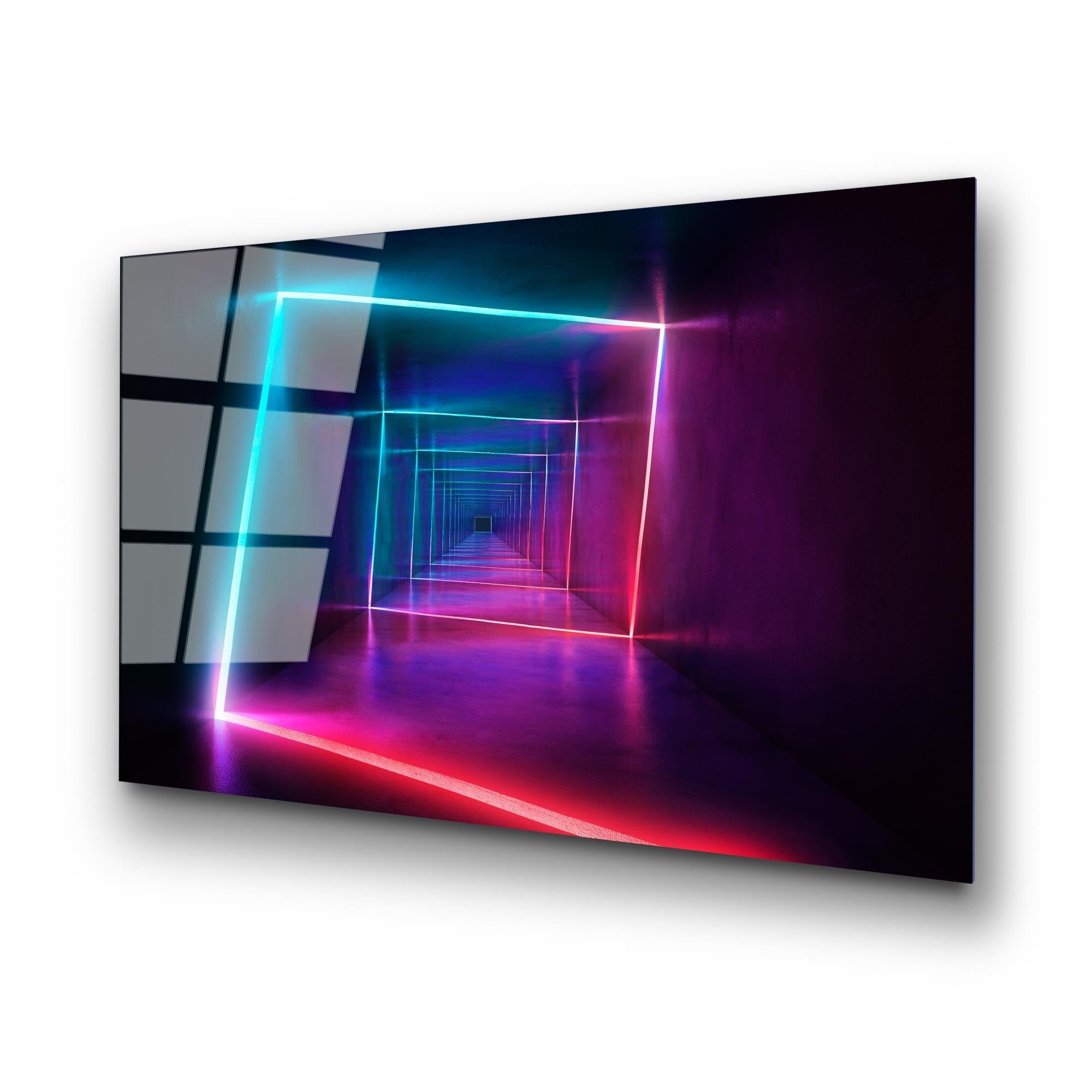 UV-749 Baskılı Cam Dikdörtgen Duvar Tablosu | ByLamp