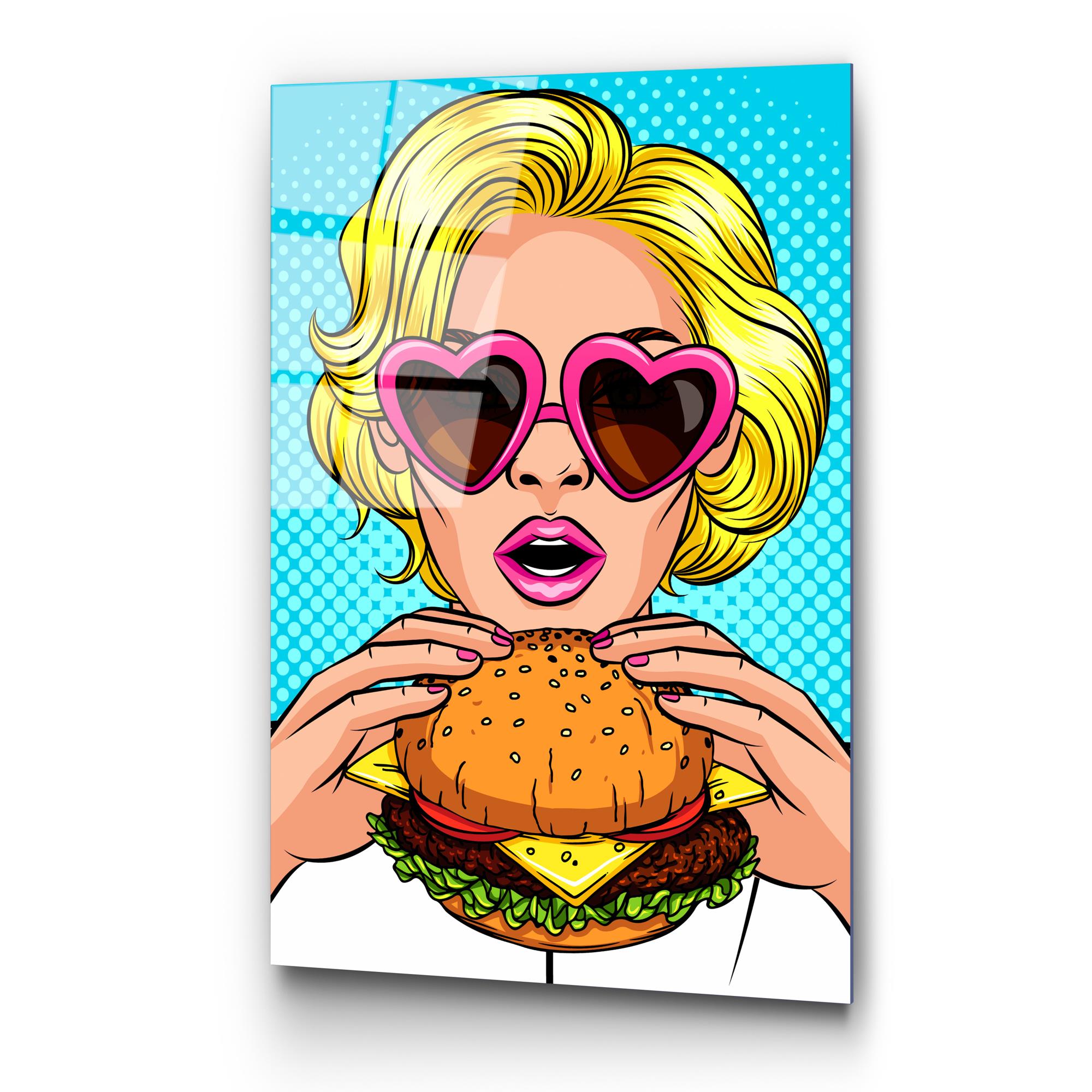 UV-750 Baskılı Cam Dikdörtgen Duvar Tablosu | ByLamp