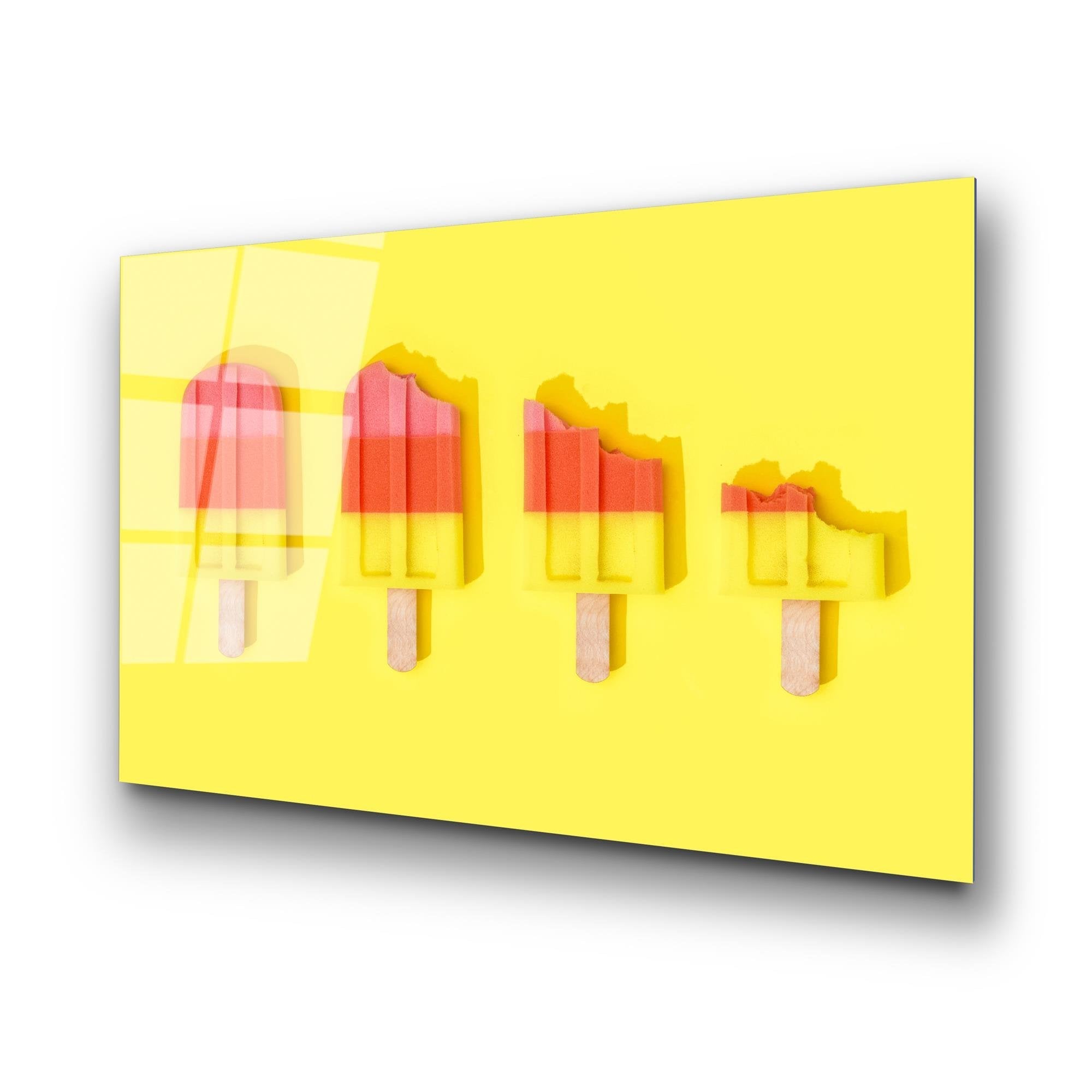 UV-752 Baskılı Cam Dikdörtgen Duvar Tablosu | ByLamp