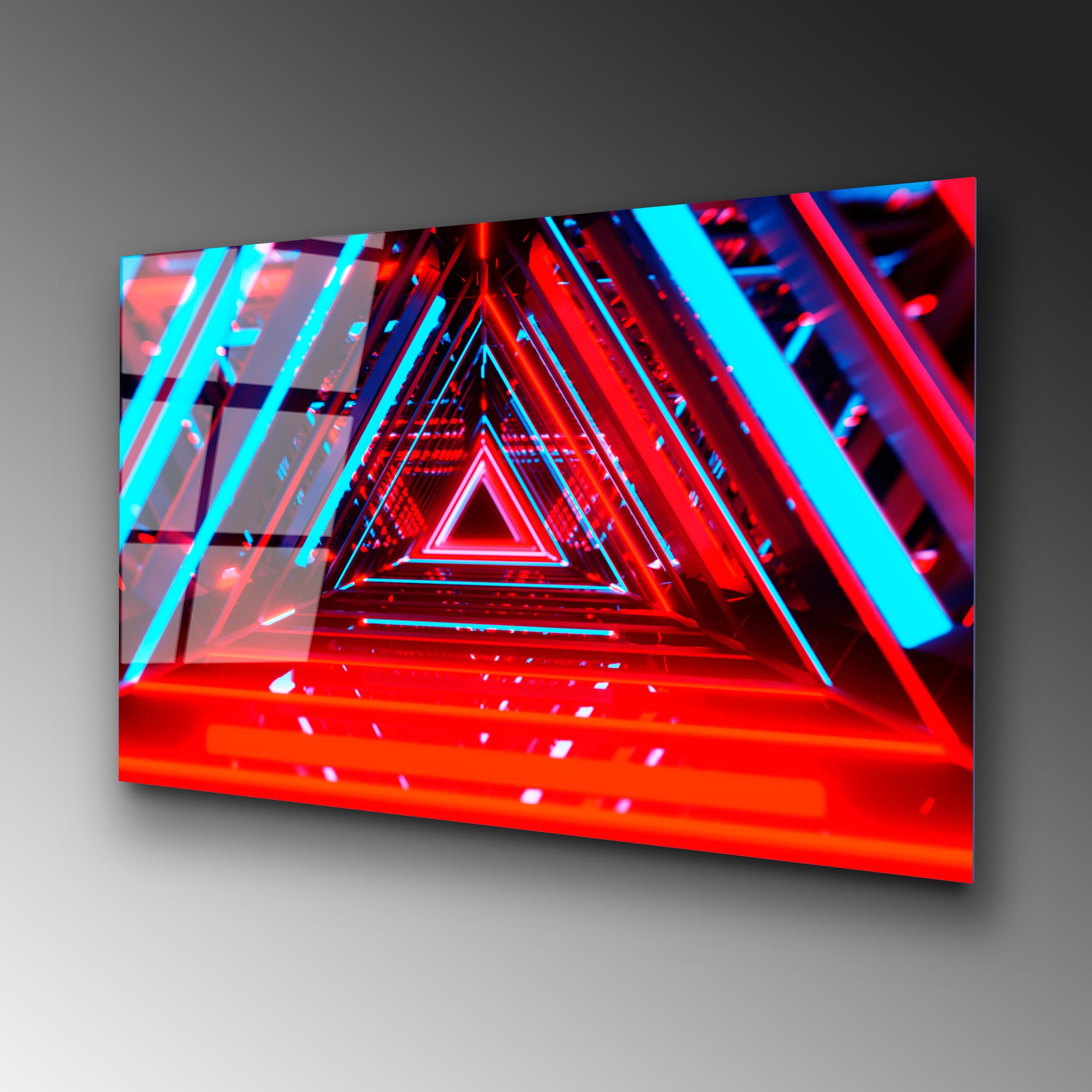 UV-755 Baskılı Cam Dikdörtgen Duvar Tablosu | ByLamp