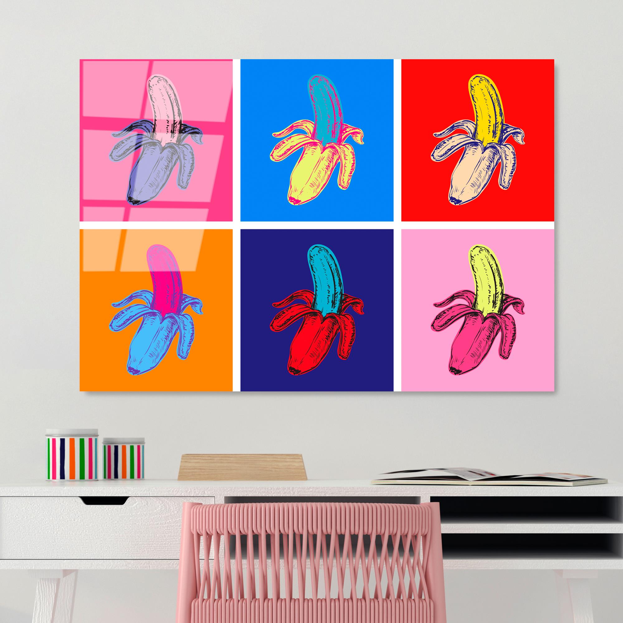 UV-758 Baskılı Cam Dikdörtgen Duvar Tablosu | ByLamp