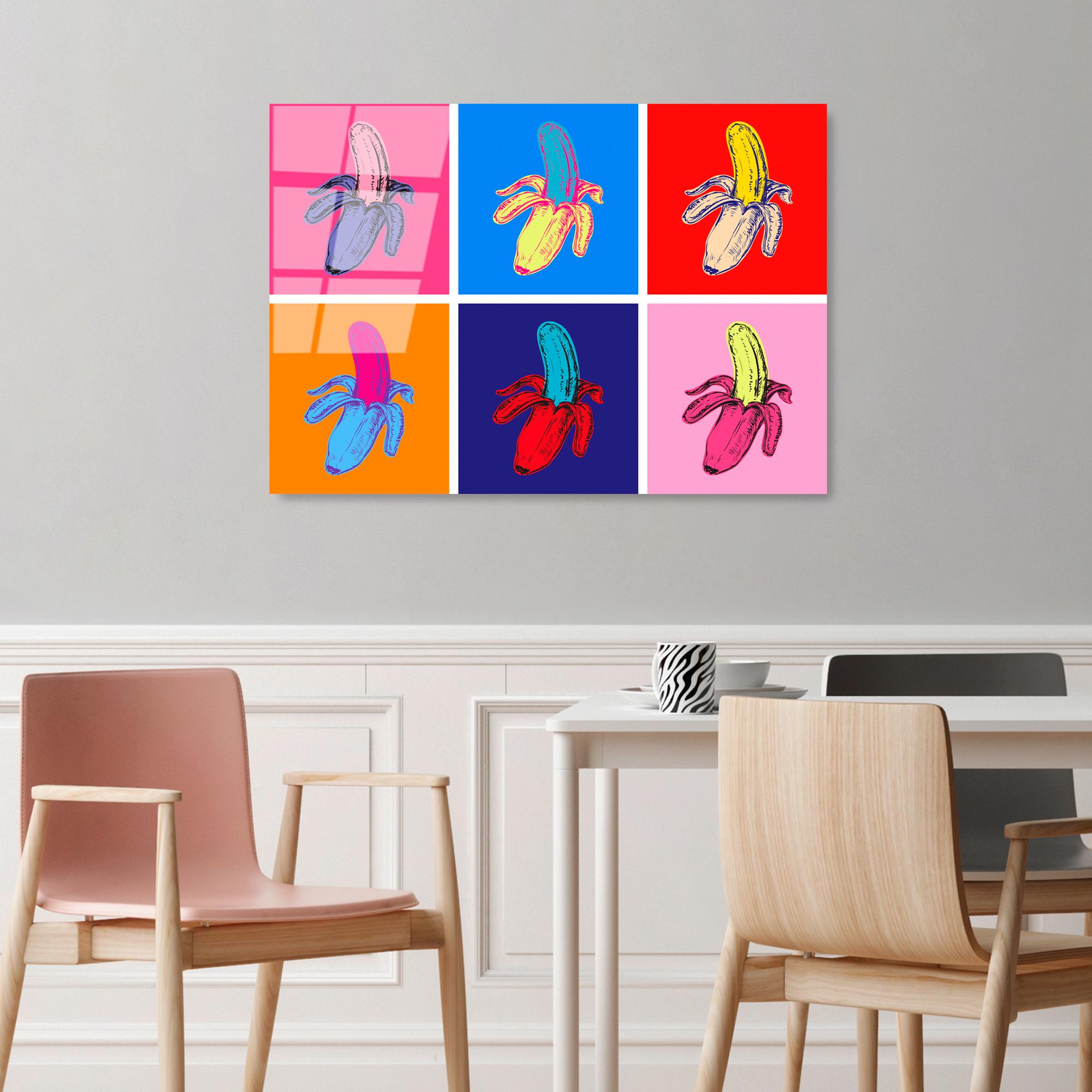 UV-758 Baskılı Cam Dikdörtgen Duvar Tablosu | ByLamp