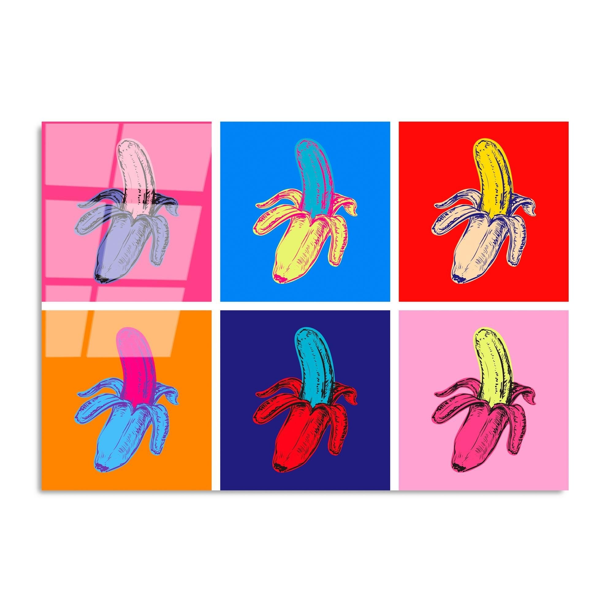 UV-758 Baskılı Cam Dikdörtgen Duvar Tablosu | ByLamp