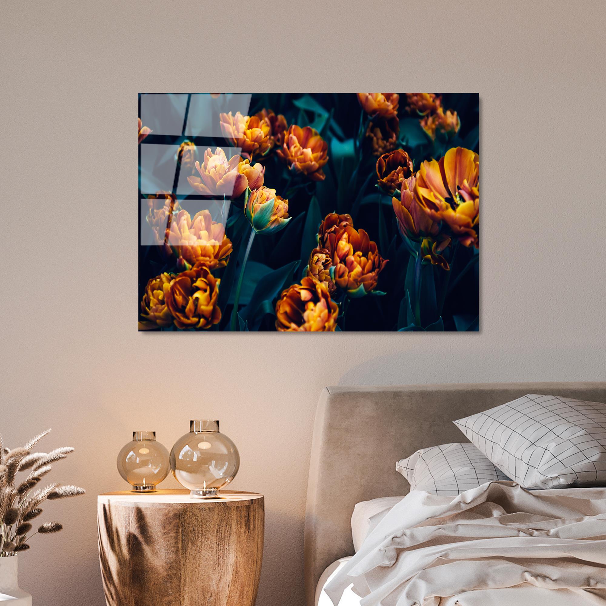 UV-760 Baskılı Cam Dikdörtgen Duvar Tablosu | ByLamp