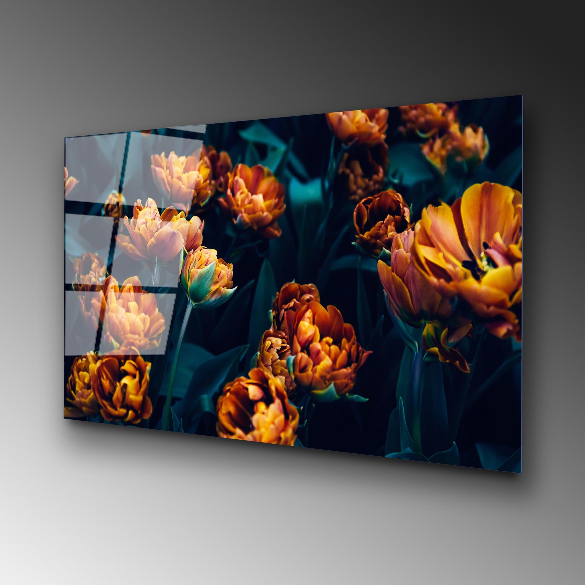 UV-760 Baskılı Cam Dikdörtgen Duvar Tablosu | ByLamp