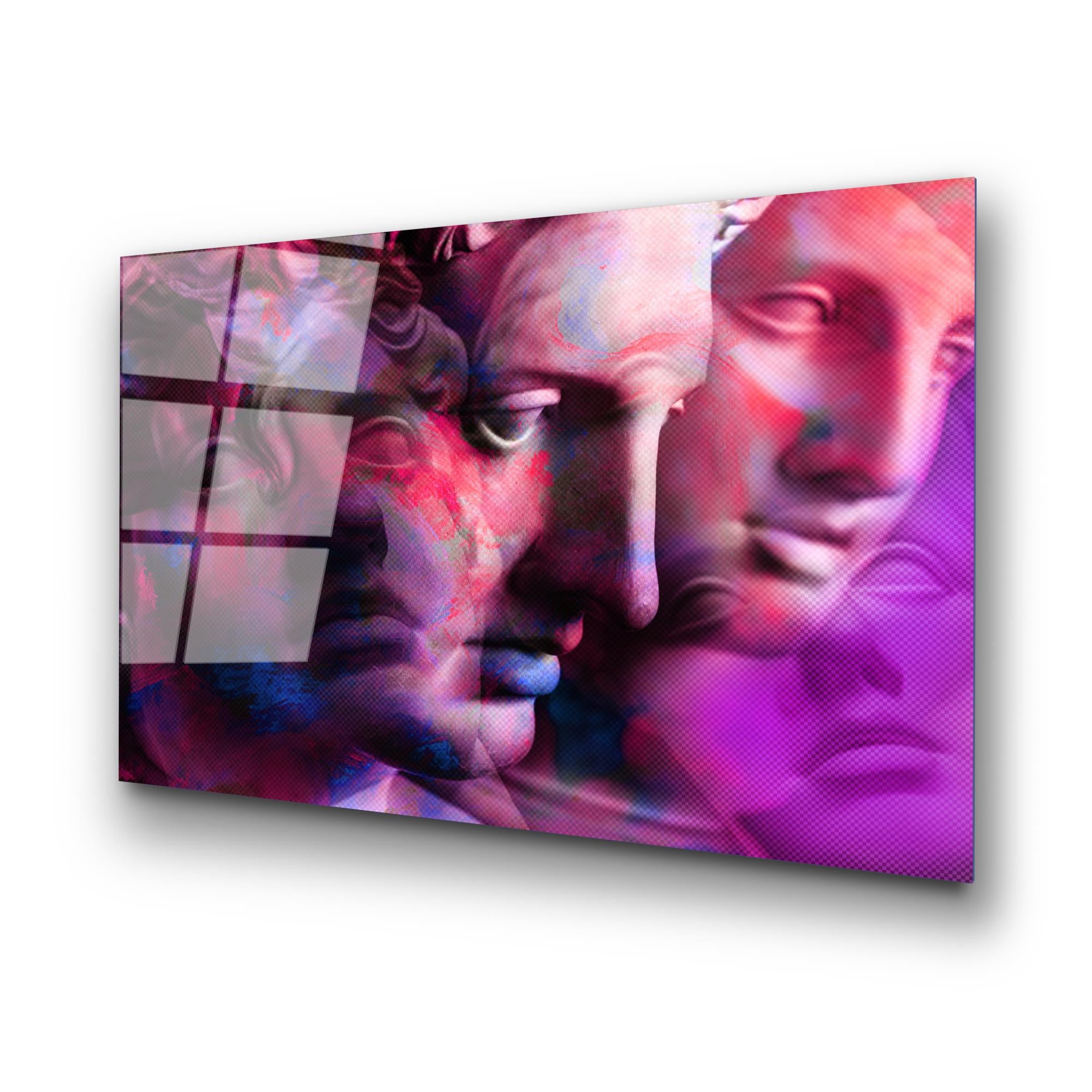 UV-763 Baskılı Cam Dikdörtgen Duvar Tablosu | ByLamp