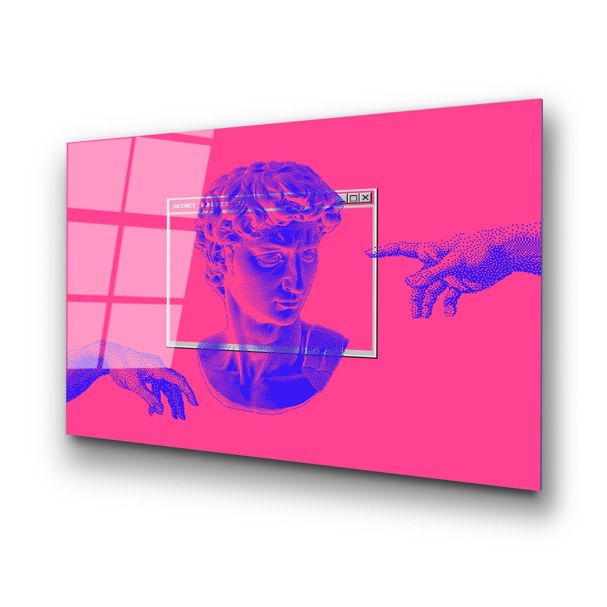 UV-766 Baskılı Cam Dikdörtgen Duvar Tablosu | ByLamp