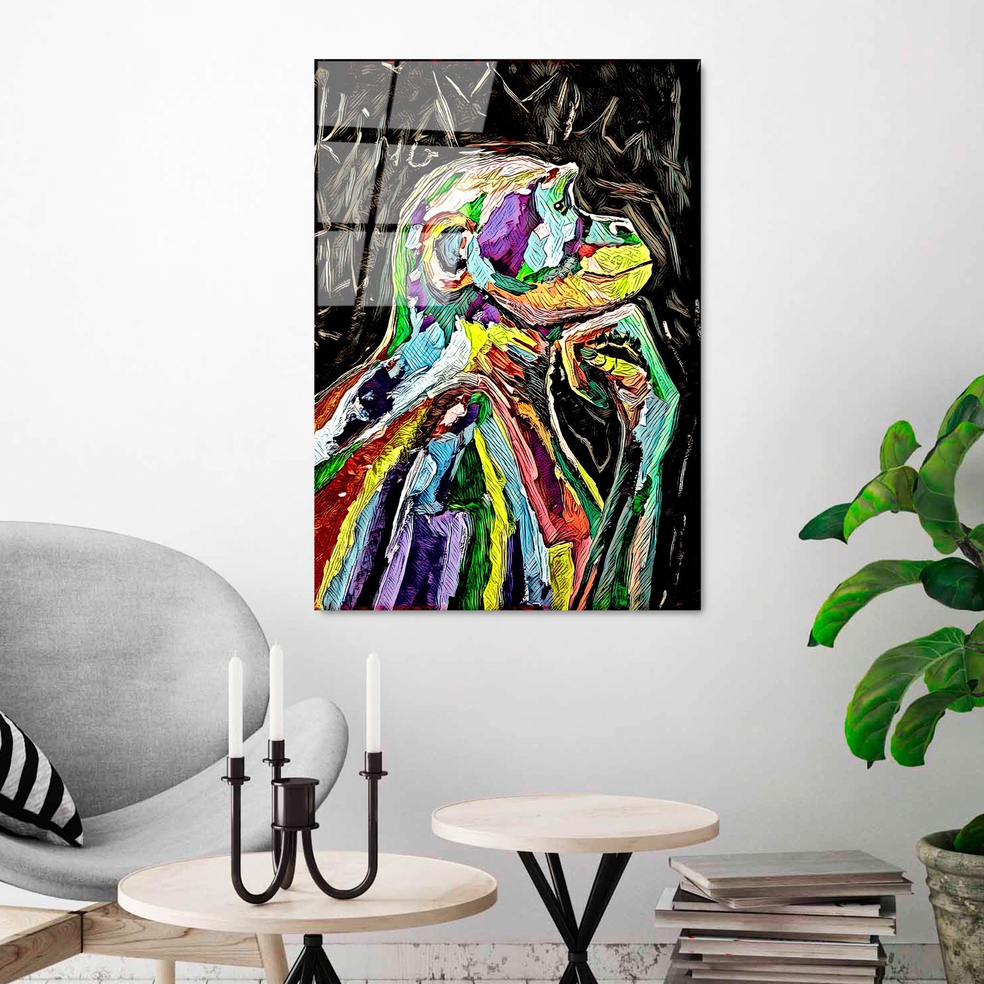 UV-767 Baskılı Cam Dikdörtgen Duvar Tablosu | ByLamp