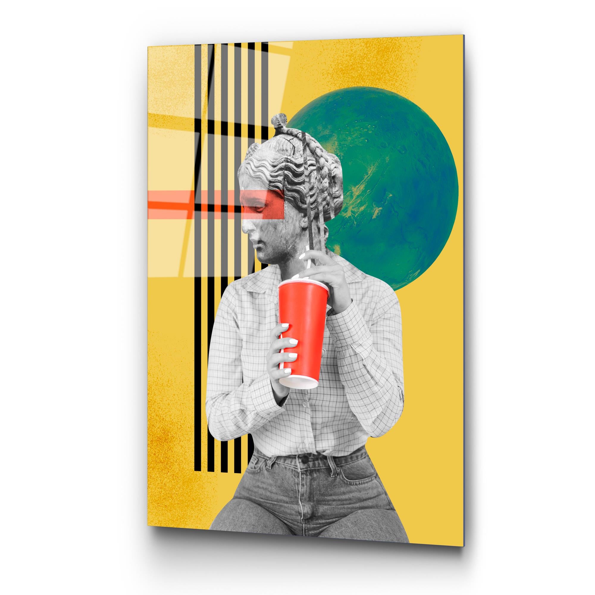 UV-780 Baskılı Cam Dikdörtgen Duvar Tablosu | ByLamp