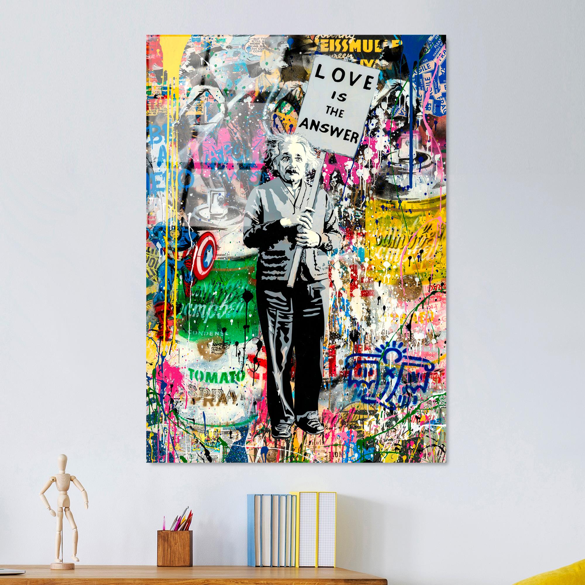 UV-781 Baskılı Cam Dikdörtgen Duvar Tablosu | ByLamp