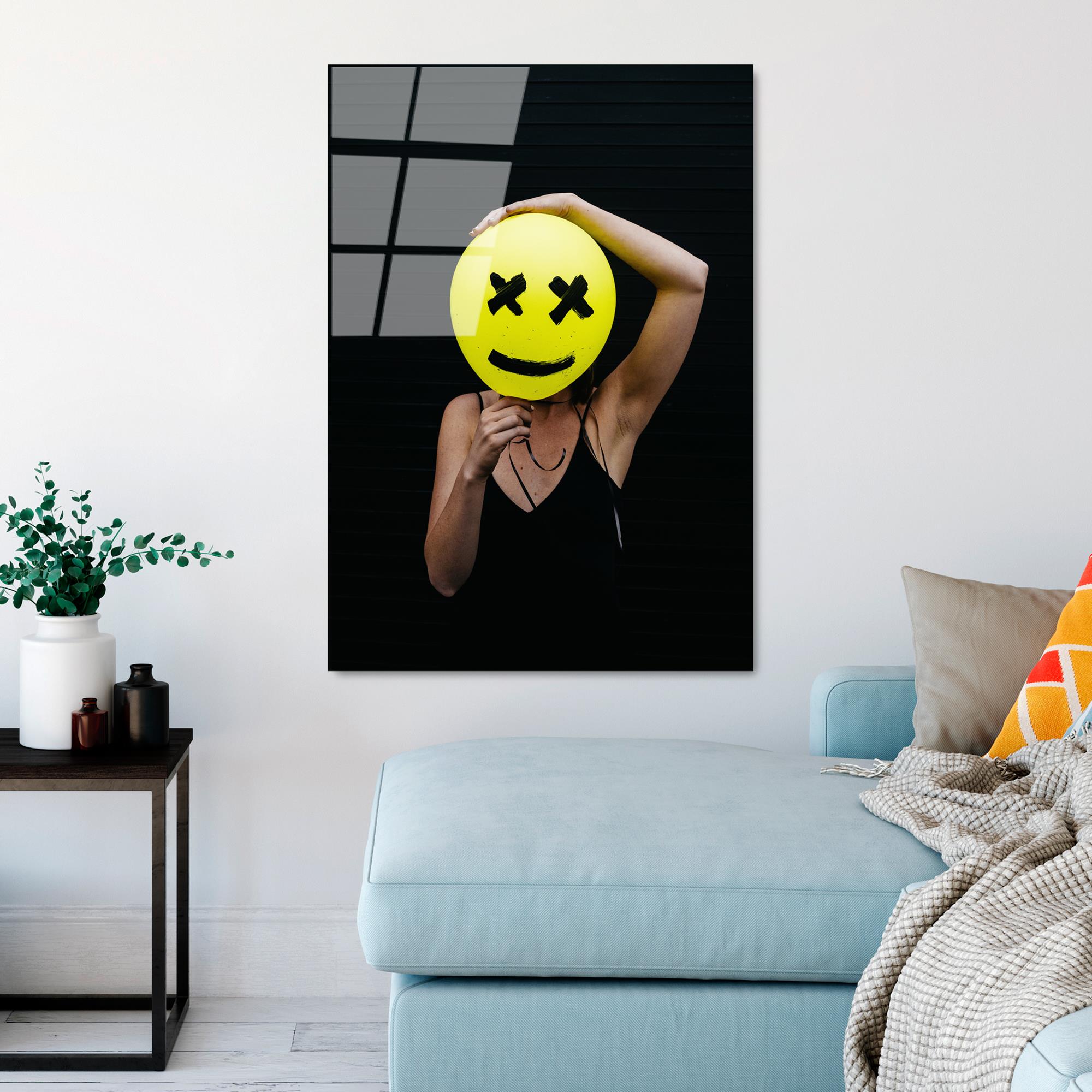 UV-783 Baskılı Cam Dikdörtgen Duvar Tablosu | ByLamp