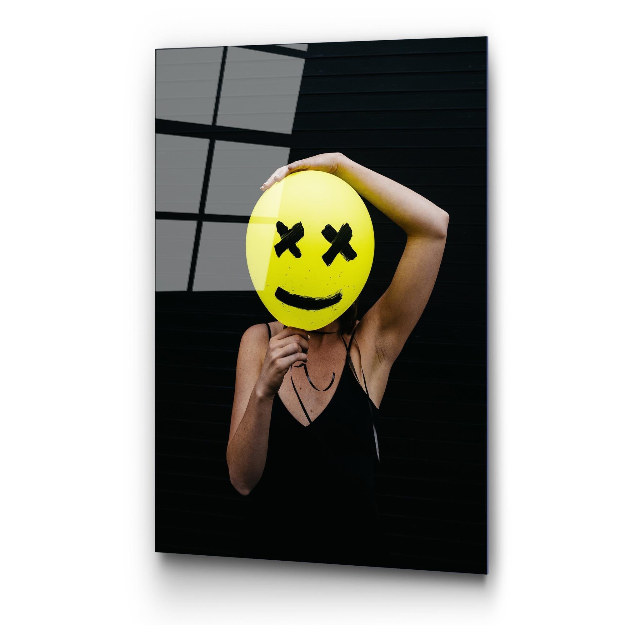 UV-783 Baskılı Cam Dikdörtgen Duvar Tablosu | ByLamp