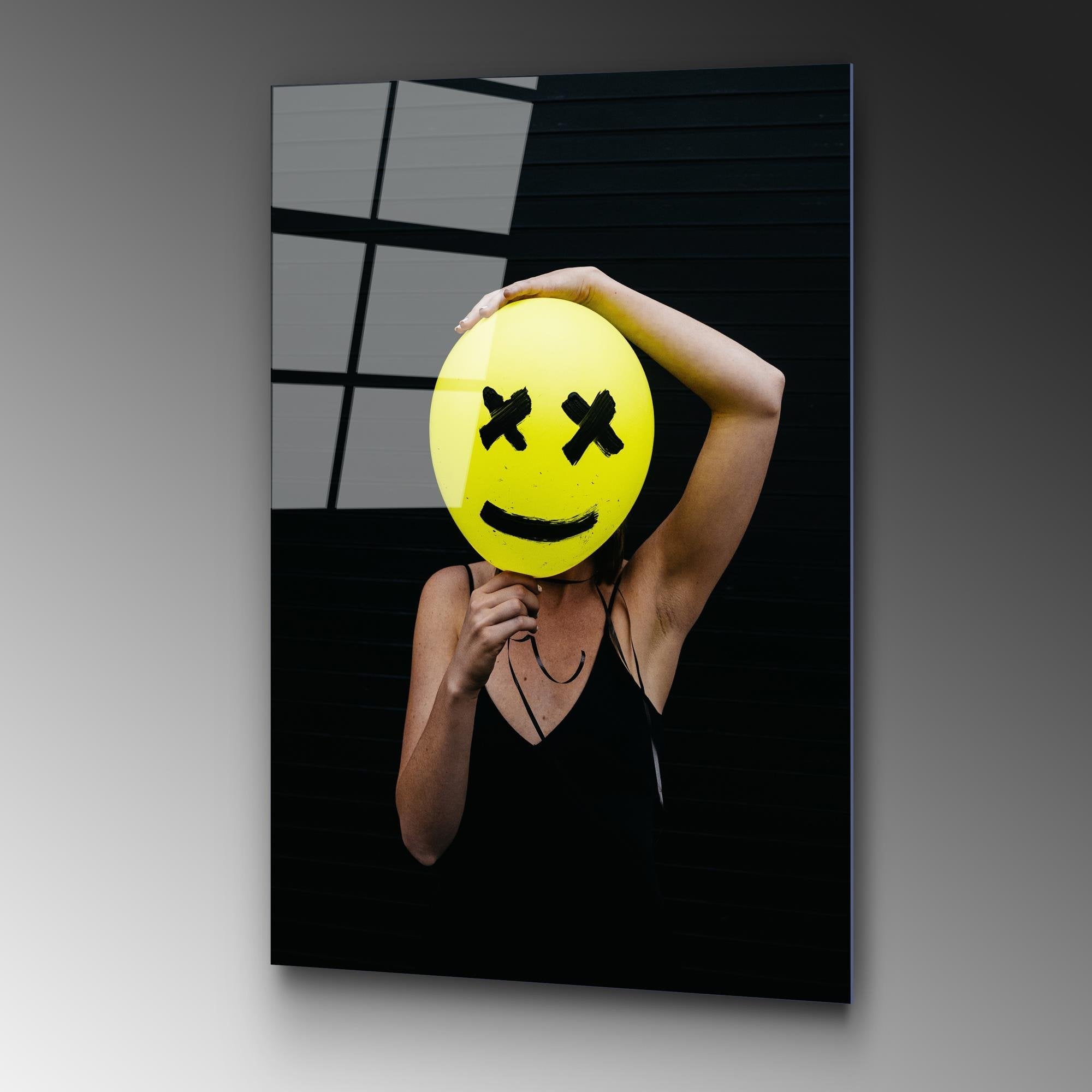 UV-783 Baskılı Cam Dikdörtgen Duvar Tablosu | ByLamp