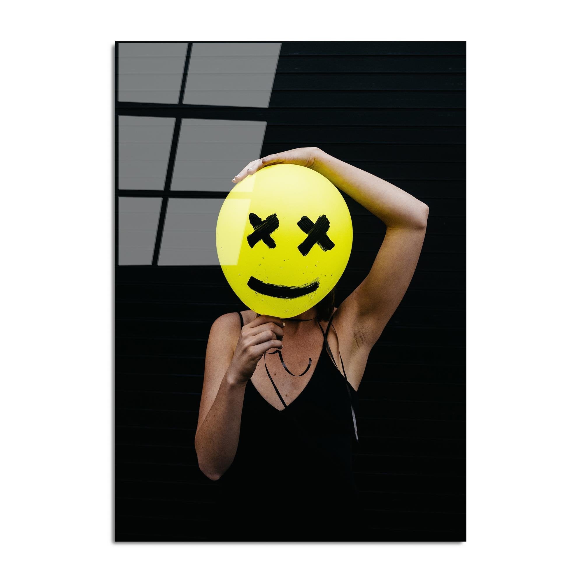 UV-783 Baskılı Cam Dikdörtgen Duvar Tablosu | ByLamp