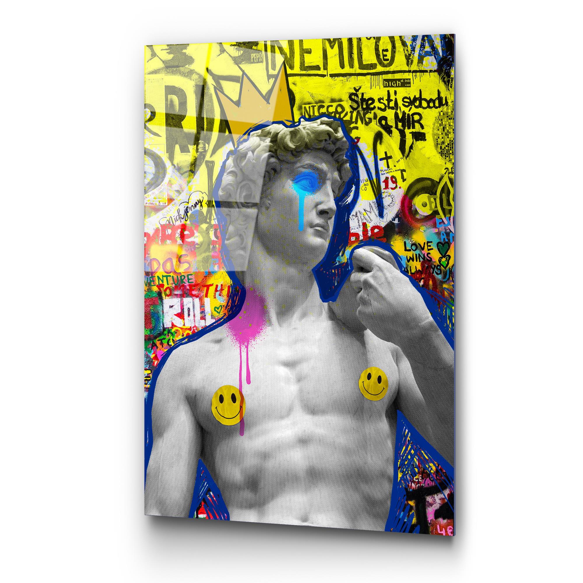 UV-784 Baskılı Cam Dikdörtgen Duvar Tablosu | ByLamp