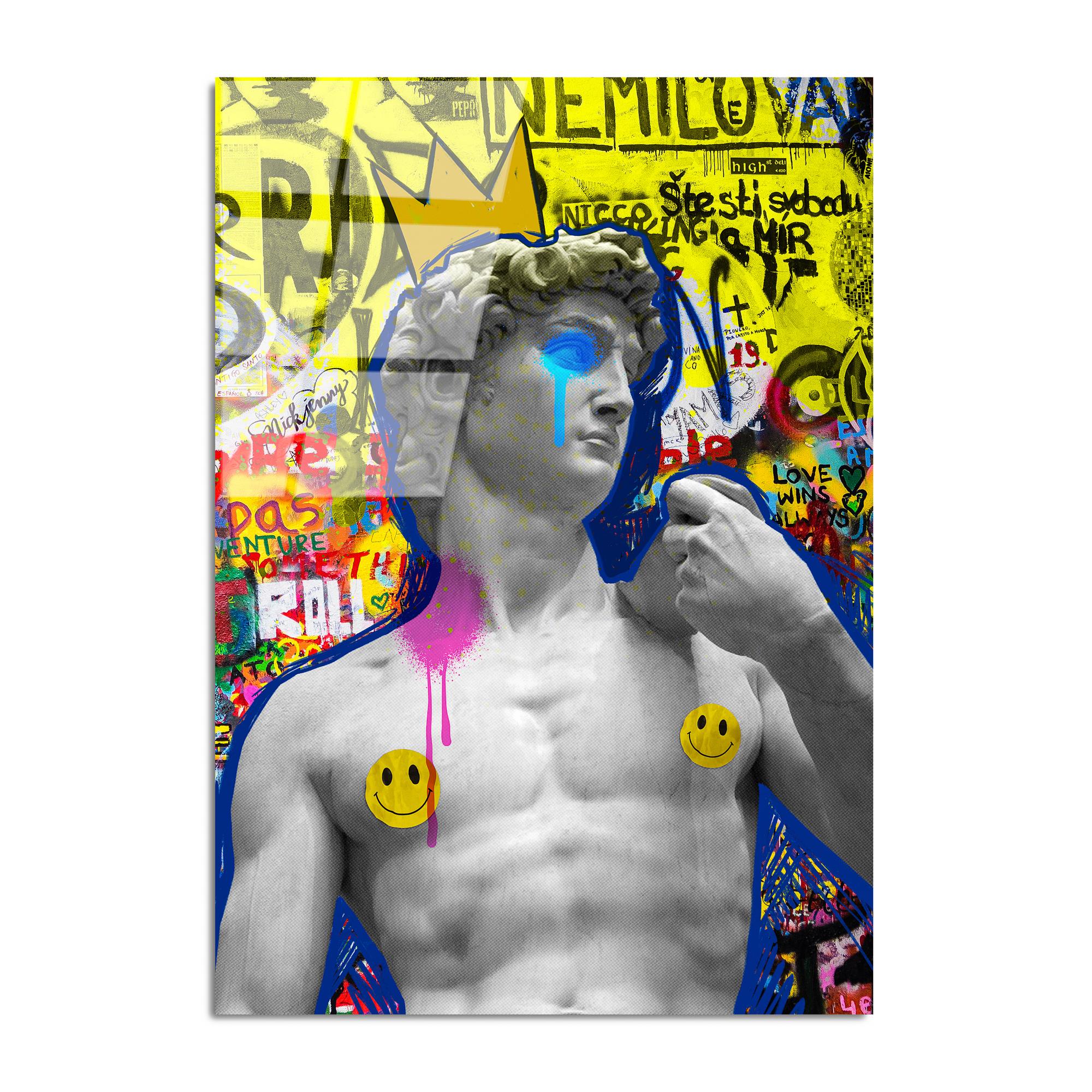 UV-784 Baskılı Cam Dikdörtgen Duvar Tablosu | ByLamp