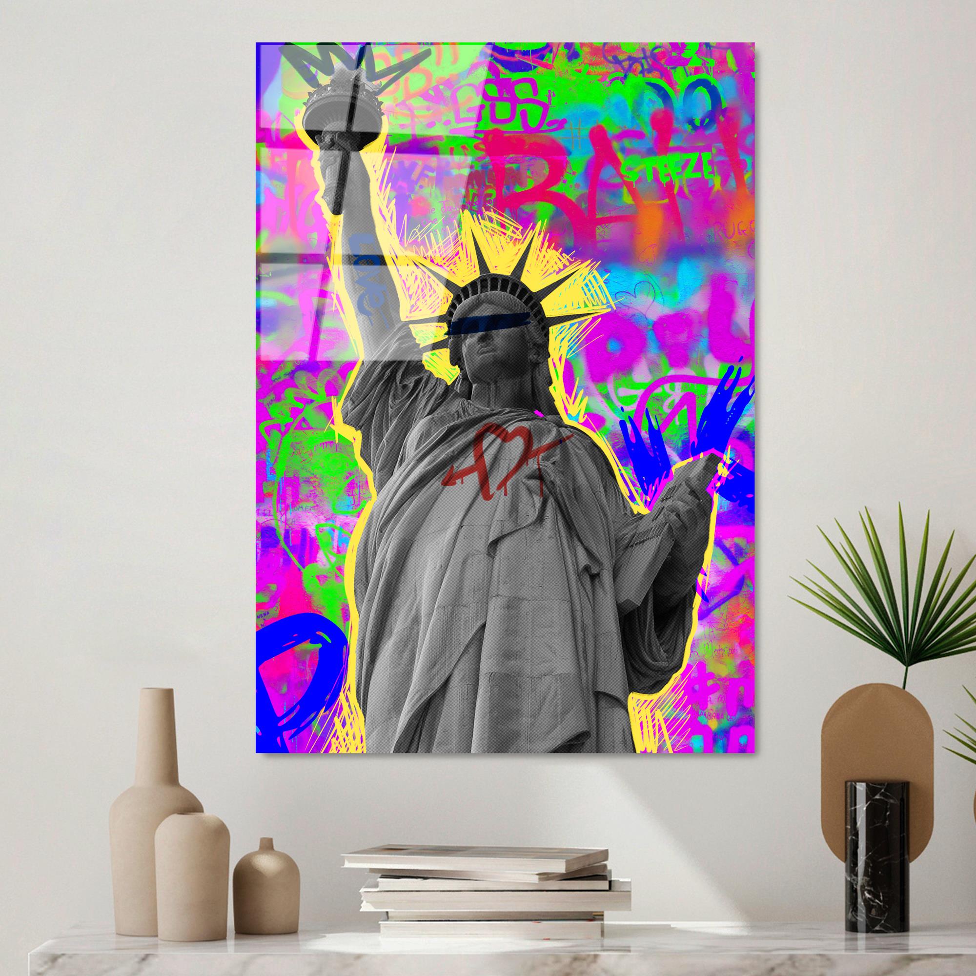 UV-785 Baskılı Cam Dikdörtgen Duvar Tablosu | ByLamp