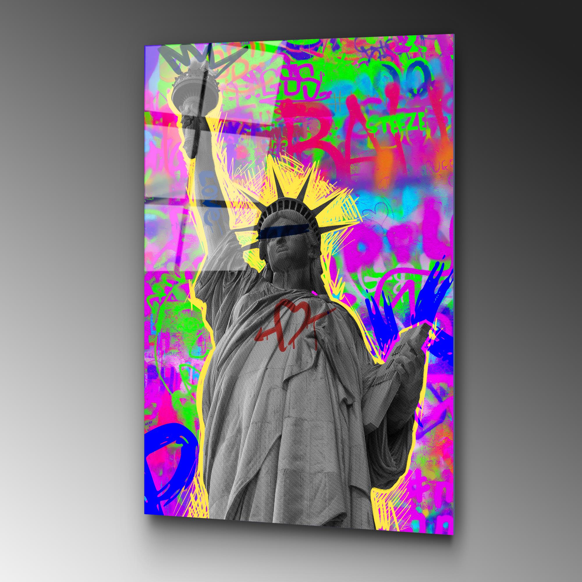 UV-785 Baskılı Cam Dikdörtgen Duvar Tablosu | ByLamp