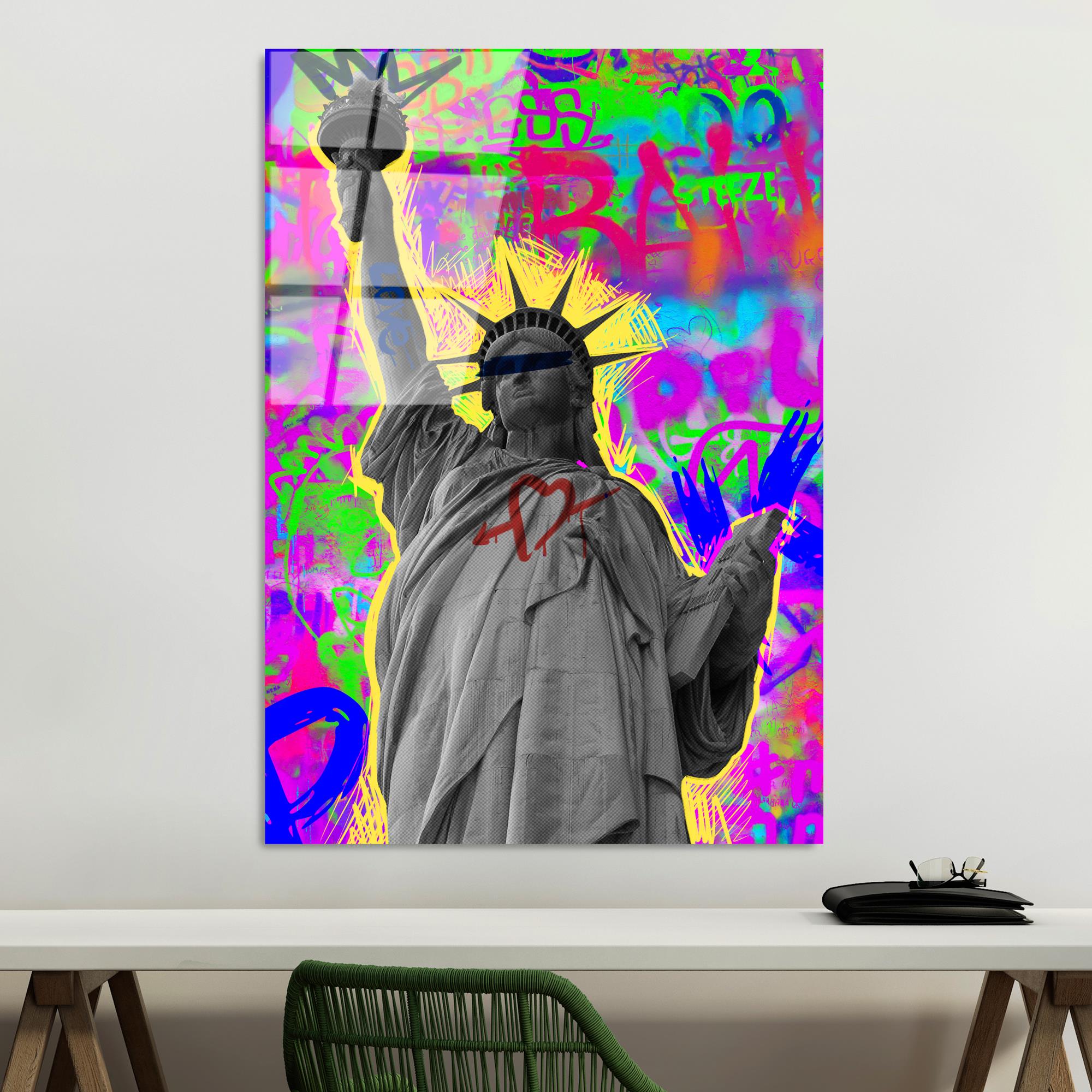 UV-785 Baskılı Cam Dikdörtgen Duvar Tablosu | ByLamp