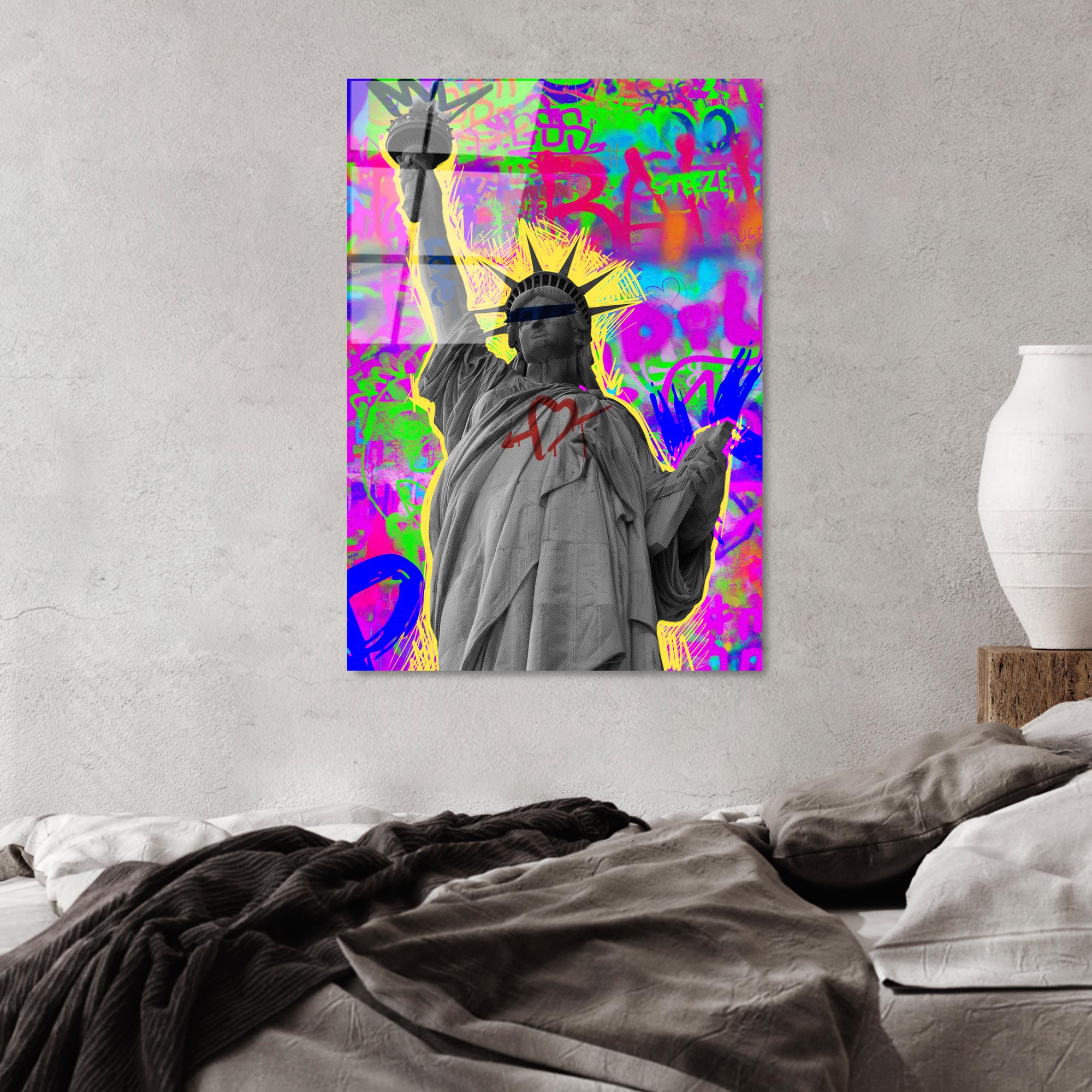 UV-785 Baskılı Cam Dikdörtgen Duvar Tablosu | ByLamp