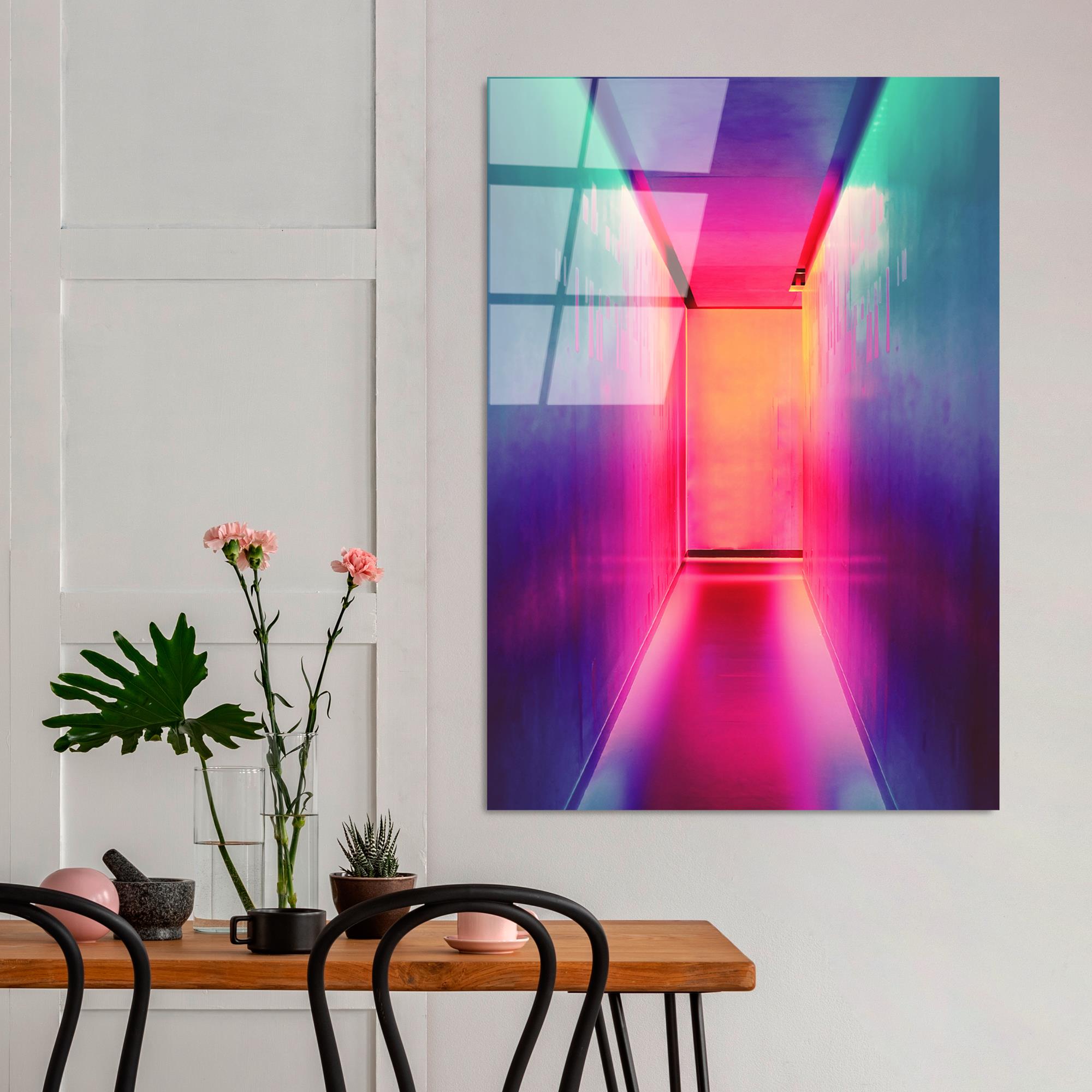 UV-788 Baskılı Cam Dikdörtgen Duvar Tablosu | ByLamp