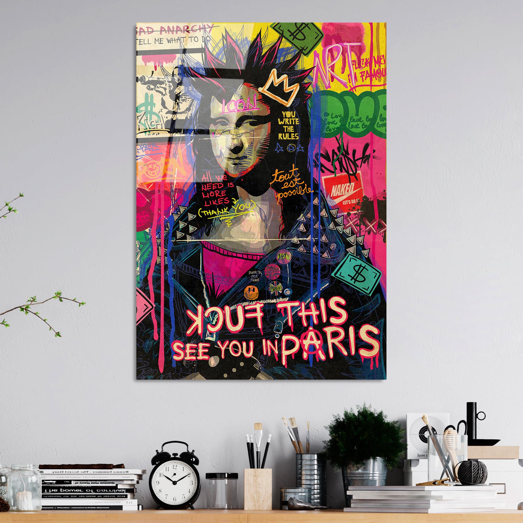 UV-789 Baskılı Cam Dikdörtgen Duvar Tablosu | ByLamp