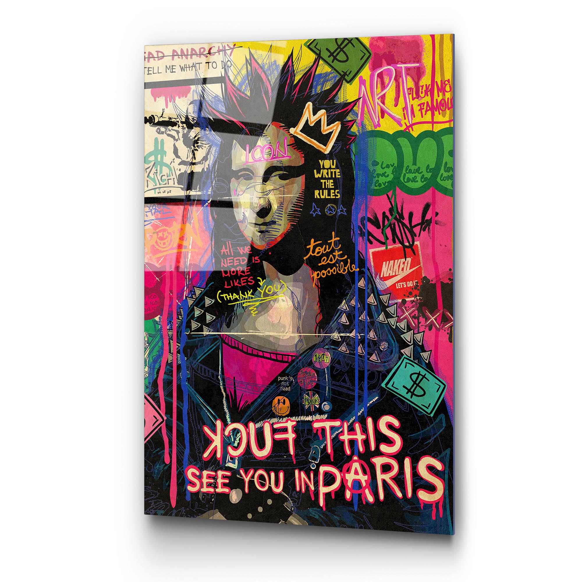 UV-789 Baskılı Cam Dikdörtgen Duvar Tablosu | ByLamp