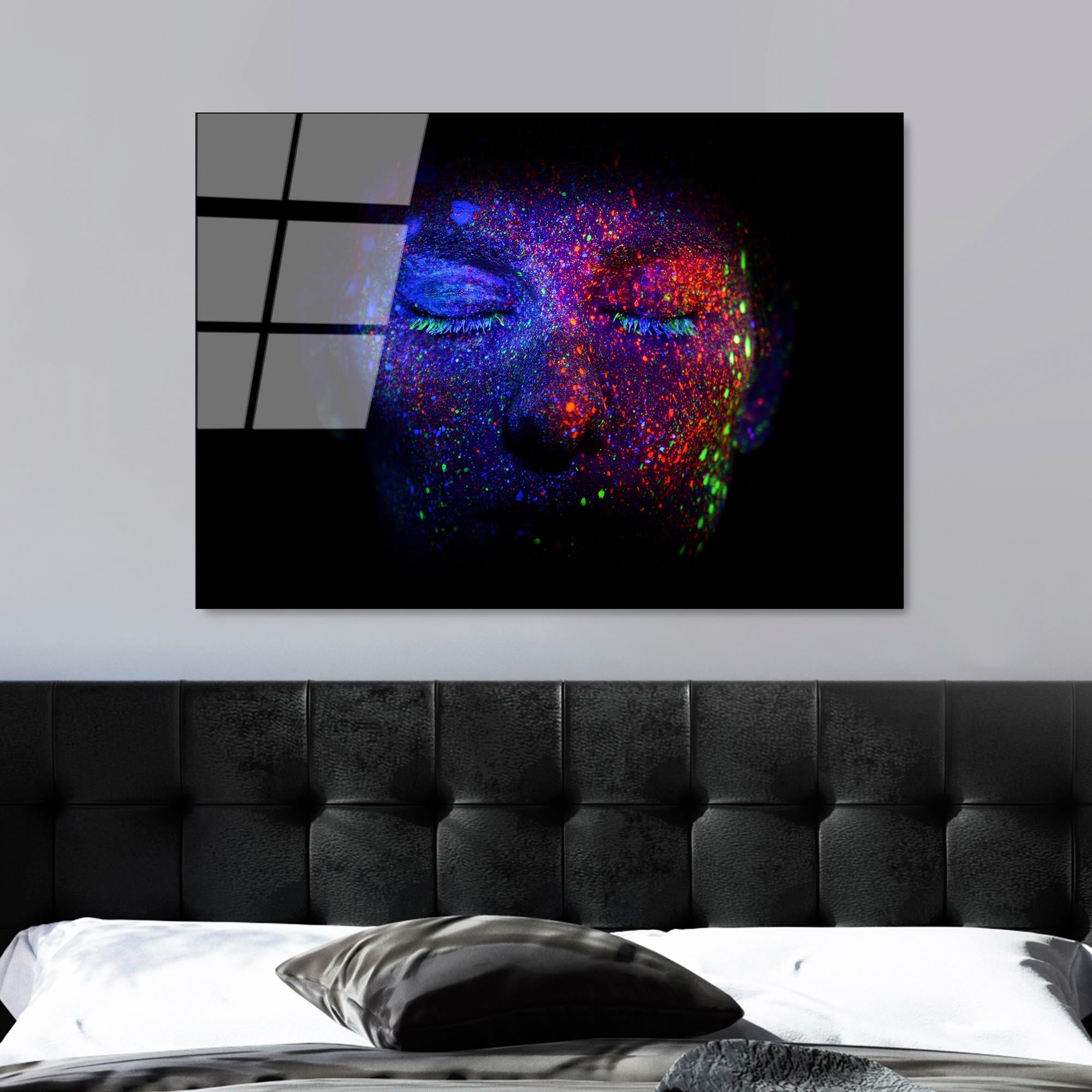 UV-792 Baskılı Cam Dikdörtgen Duvar Tablosu | ByLamp