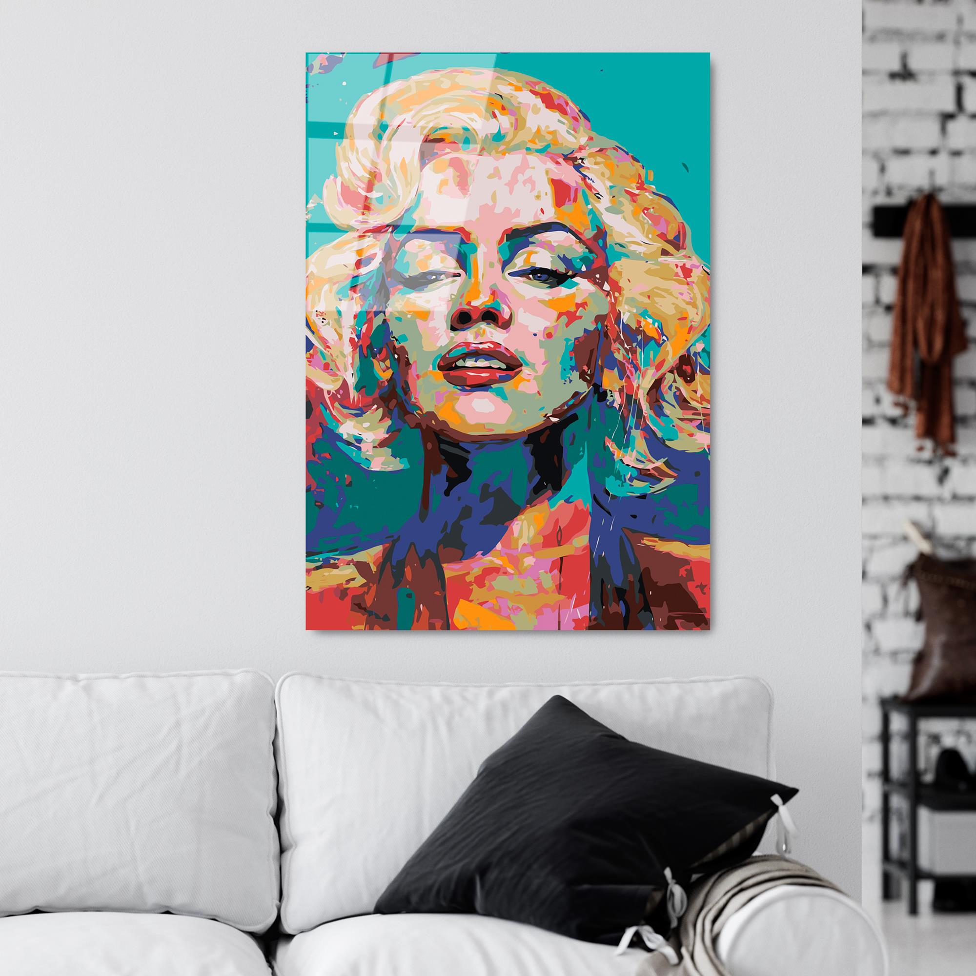 UV-793 Baskılı Cam Dikdörtgen Duvar Tablosu | ByLamp