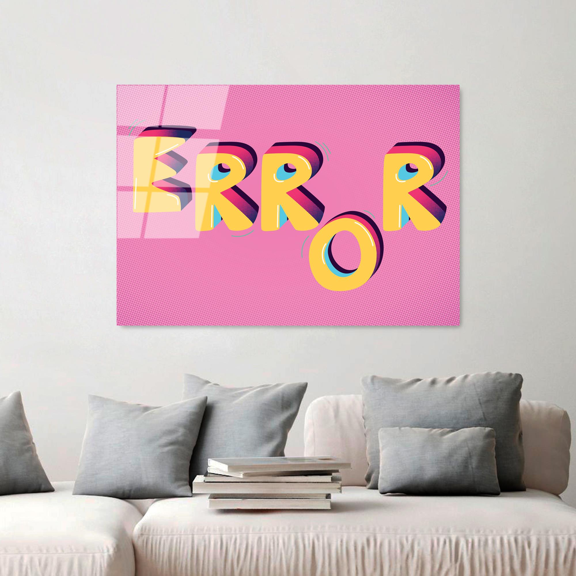 UV-794 Baskılı Cam Dikdörtgen Duvar Tablosu | ByLamp