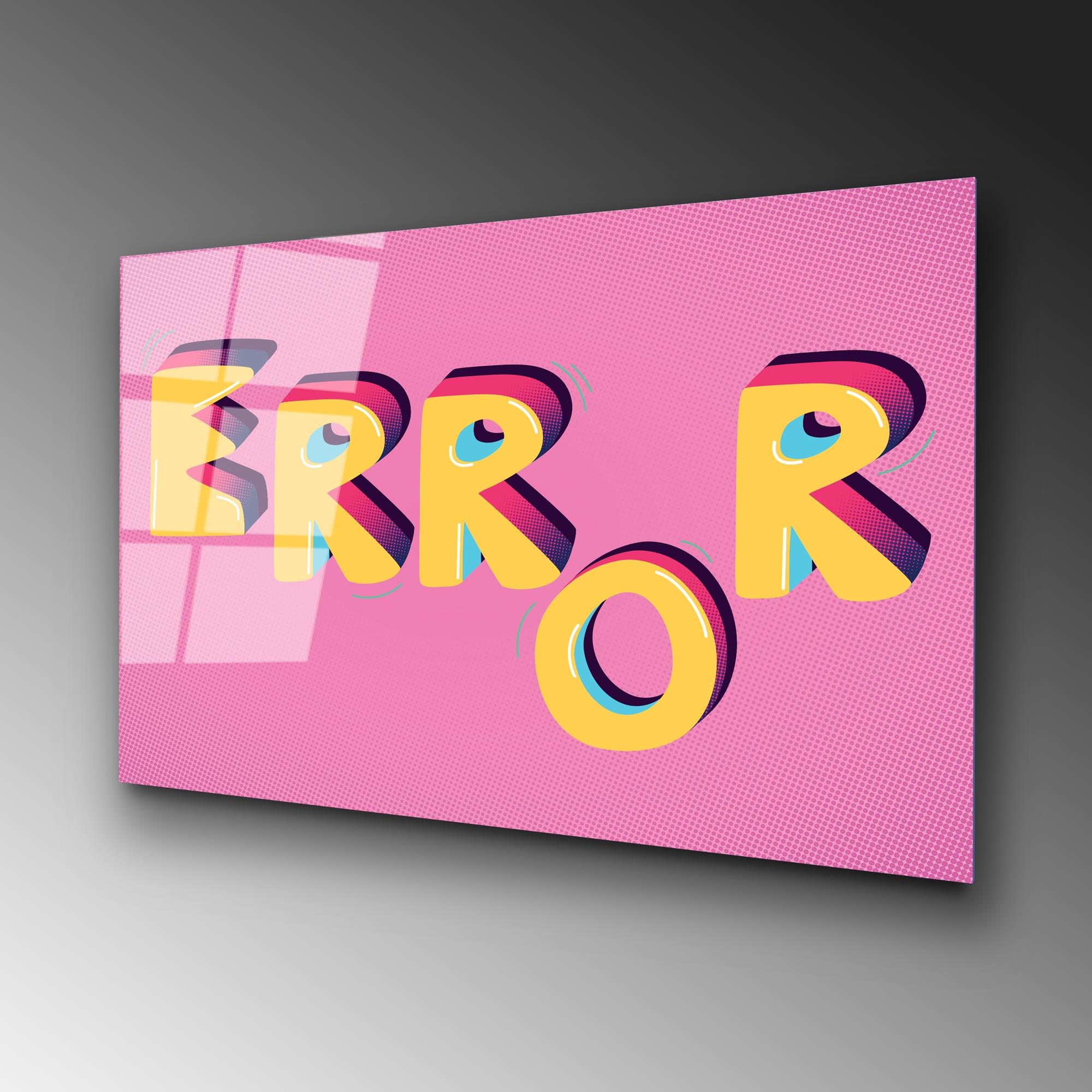 UV-794 Baskılı Cam Dikdörtgen Duvar Tablosu | ByLamp