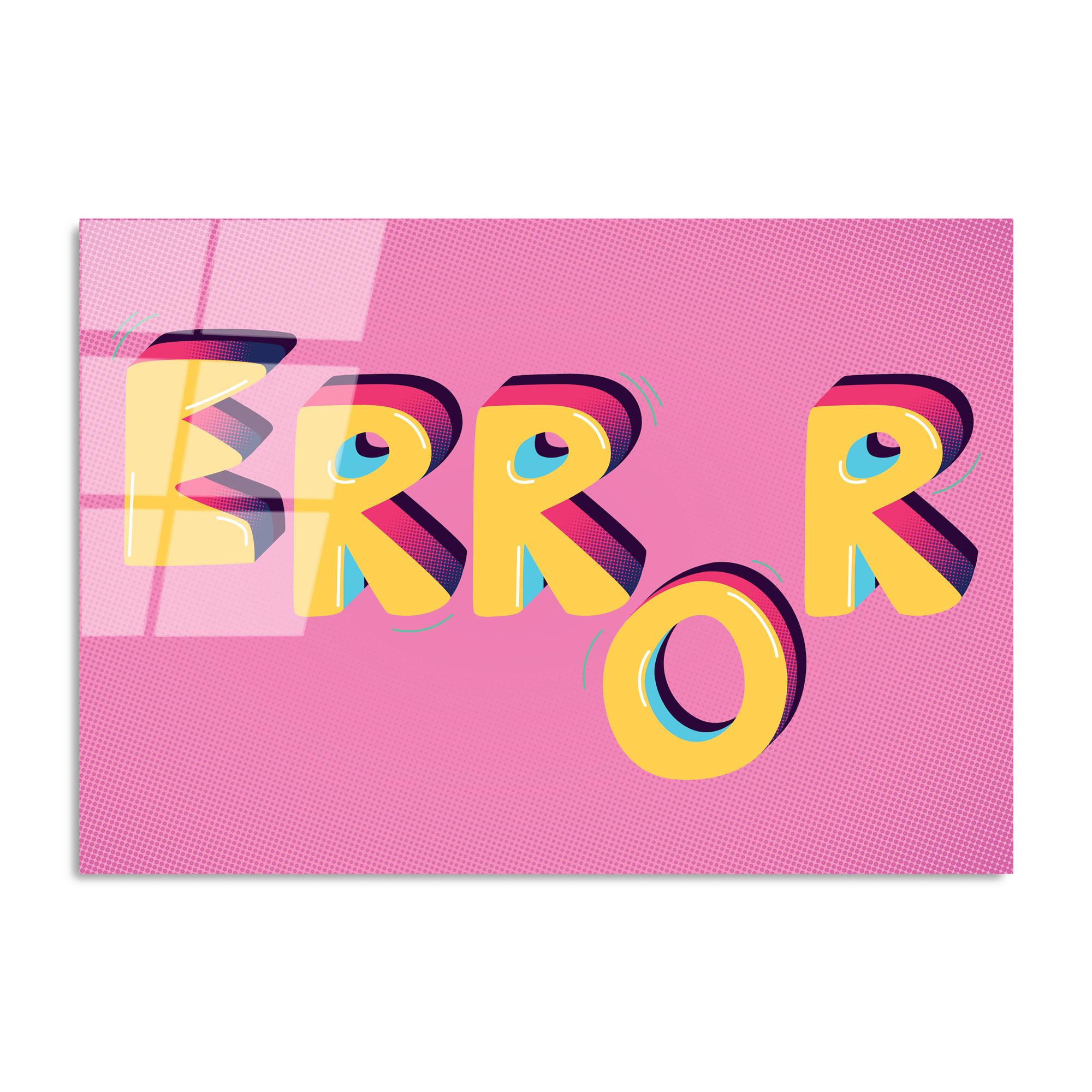 UV-794 Baskılı Cam Dikdörtgen Duvar Tablosu | ByLamp