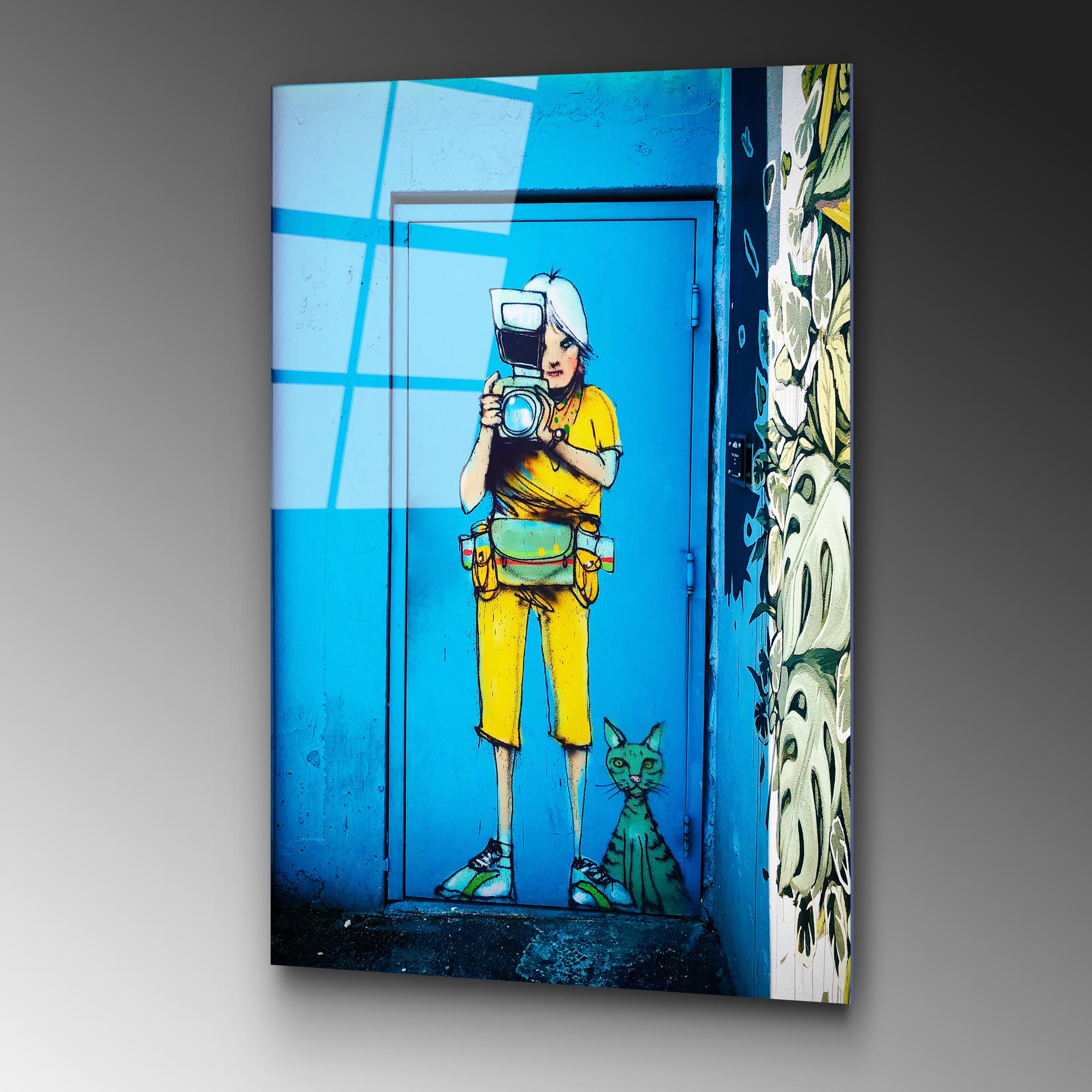 UV-797 Baskılı Cam Dikdörtgen Duvar Tablosu | ByLamp