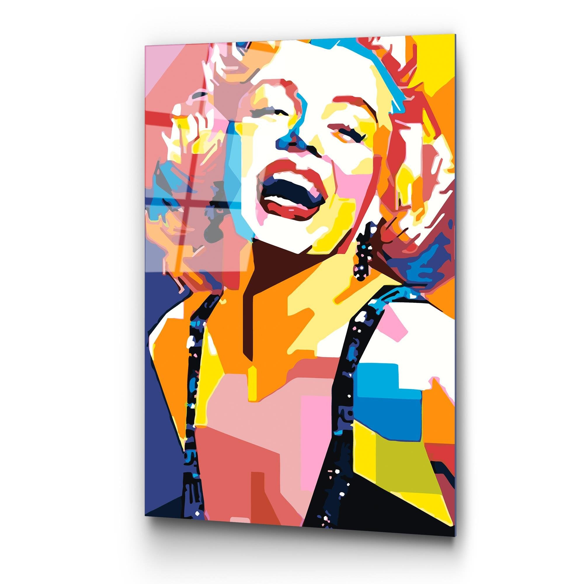 UV-802 Baskılı Cam Dikdörtgen Duvar Tablosu | ByLamp