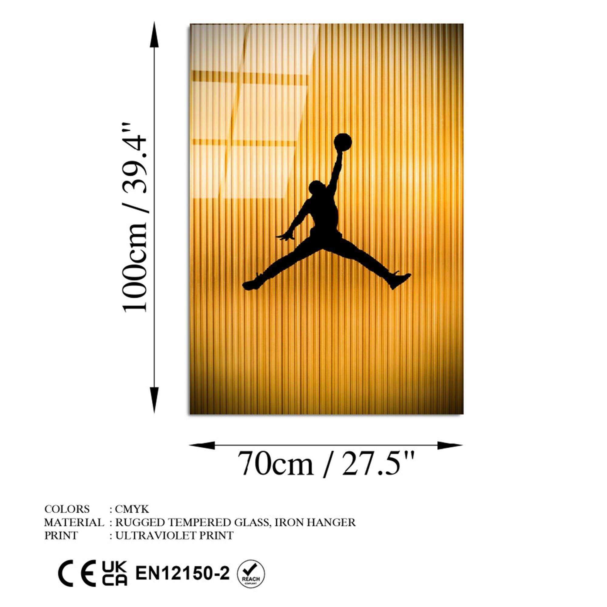 UV-809 Baskılı Cam Dikdörtgen Duvar Tablosu | ByLamp