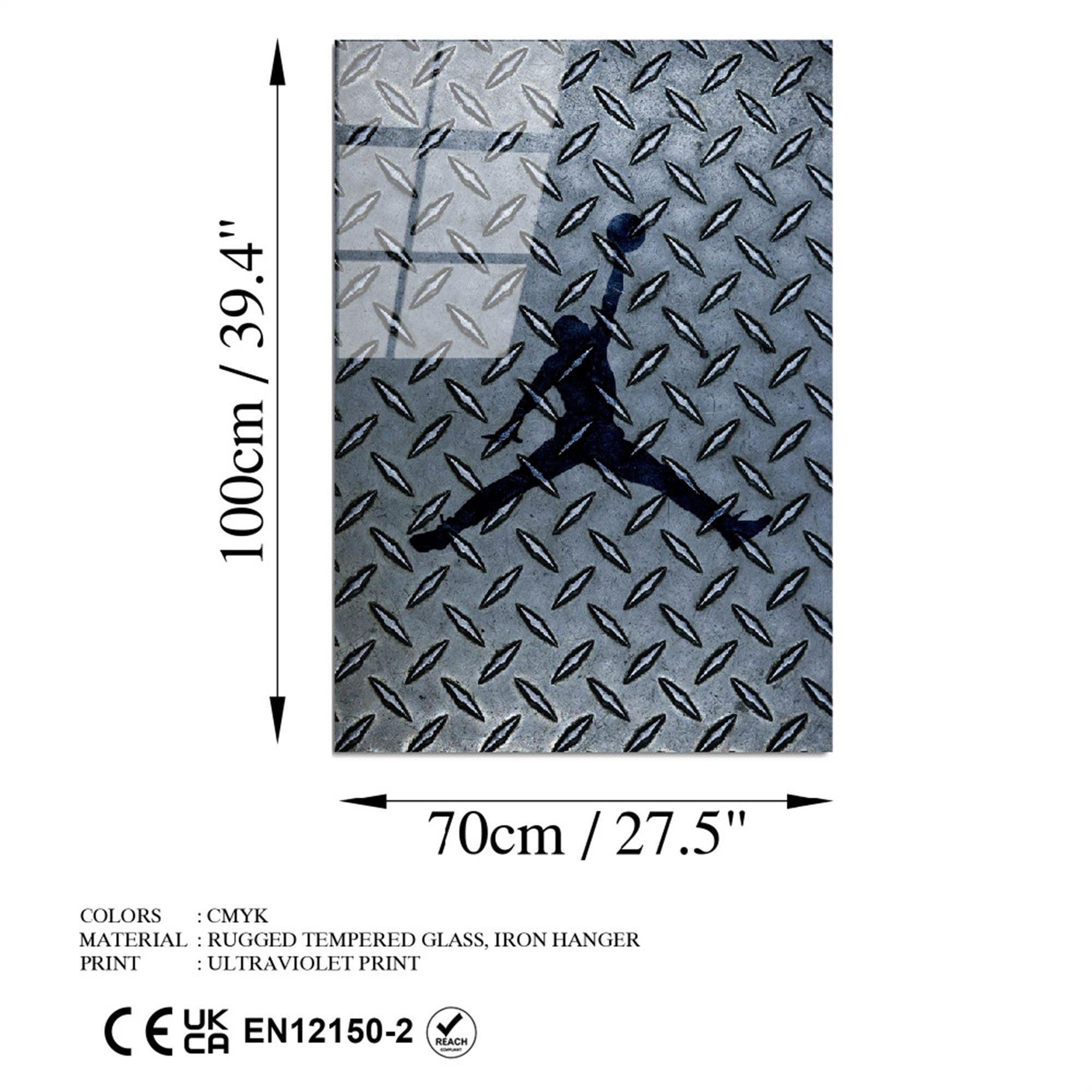 UV-810 Baskılı Cam Dikdörtgen Duvar Tablosu | ByLamp