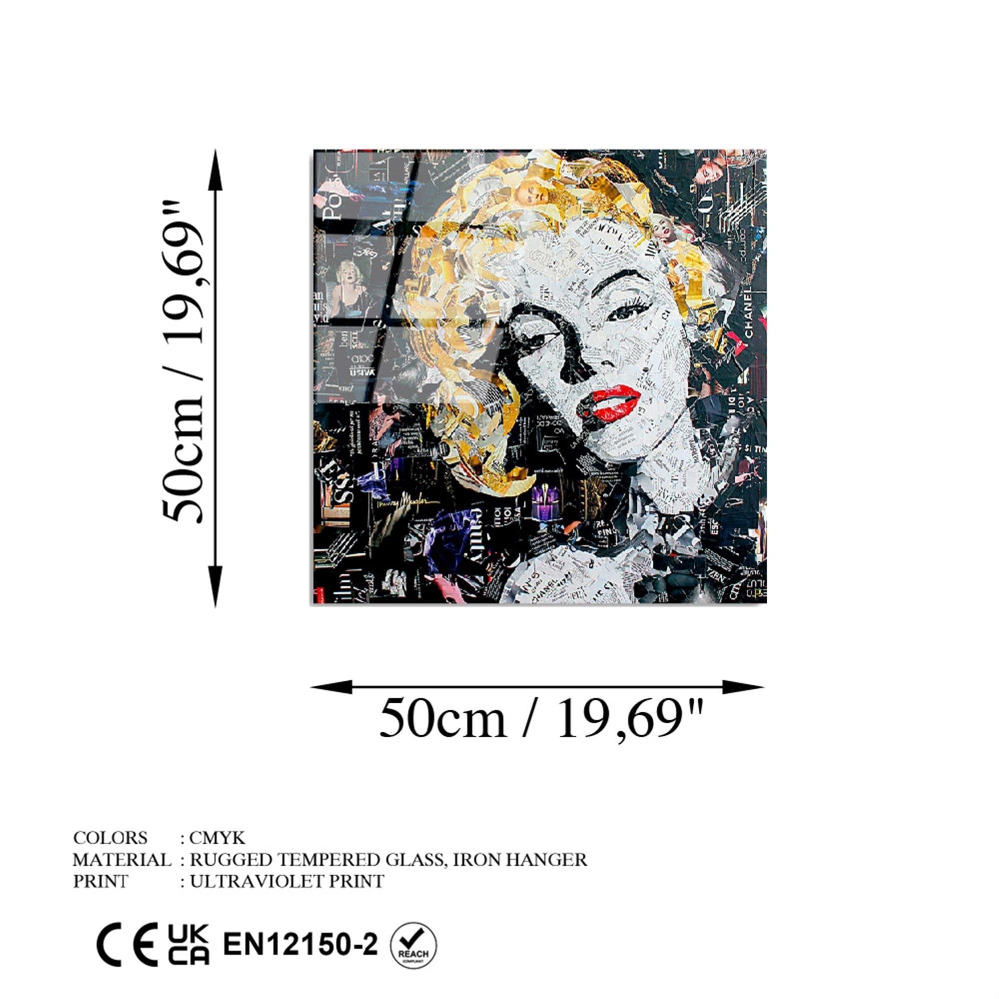 UV-812 Baskılı Cam Kare Duvar Tablosu | ByLamp