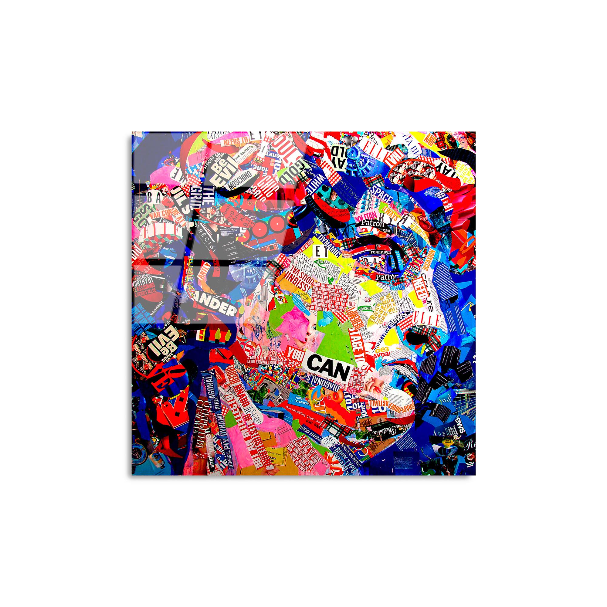 UV-813 Baskılı Cam Kare Duvar Tablosu | ByLamp