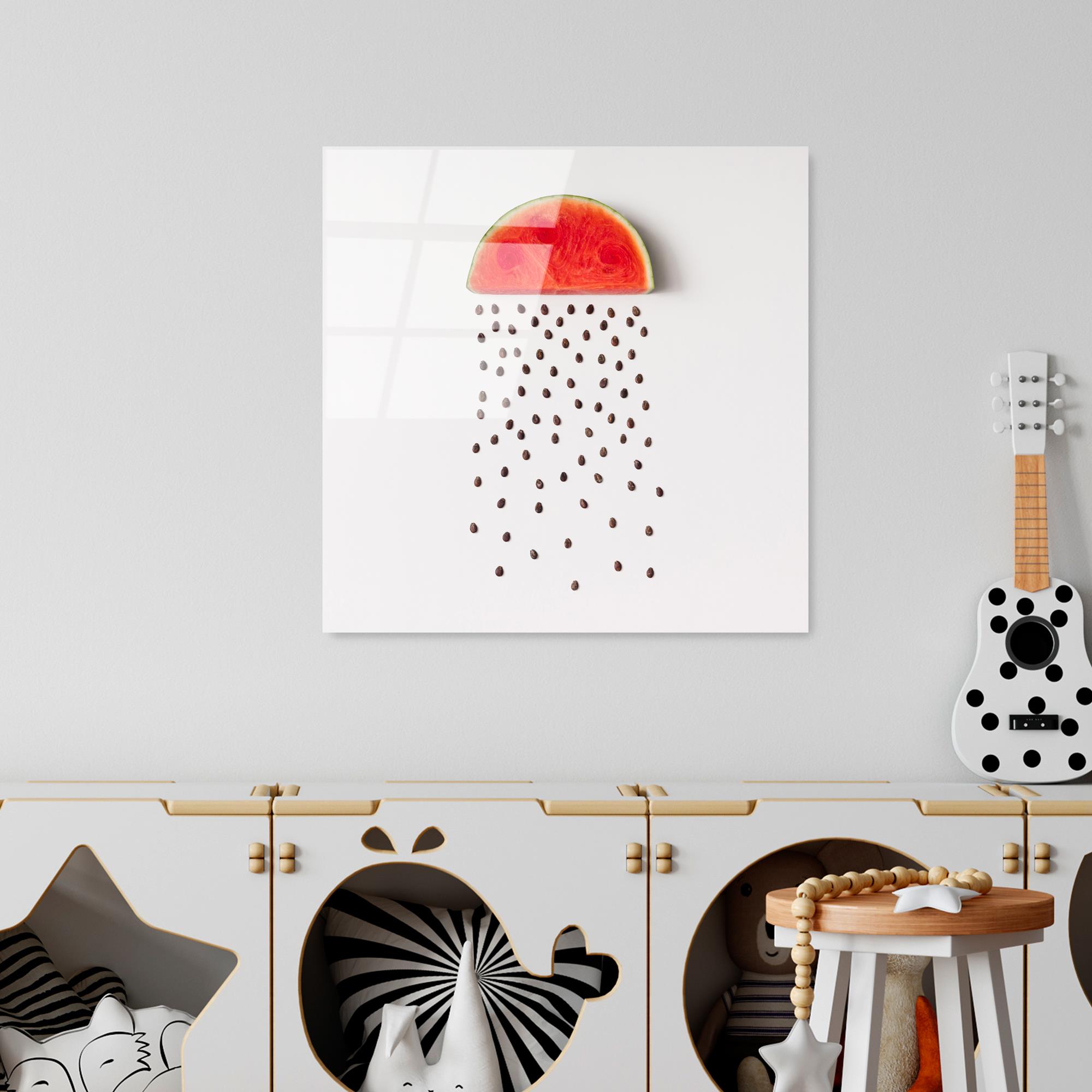 UV-824 Baskılı Cam Kare Duvar Tablosu | ByLamp