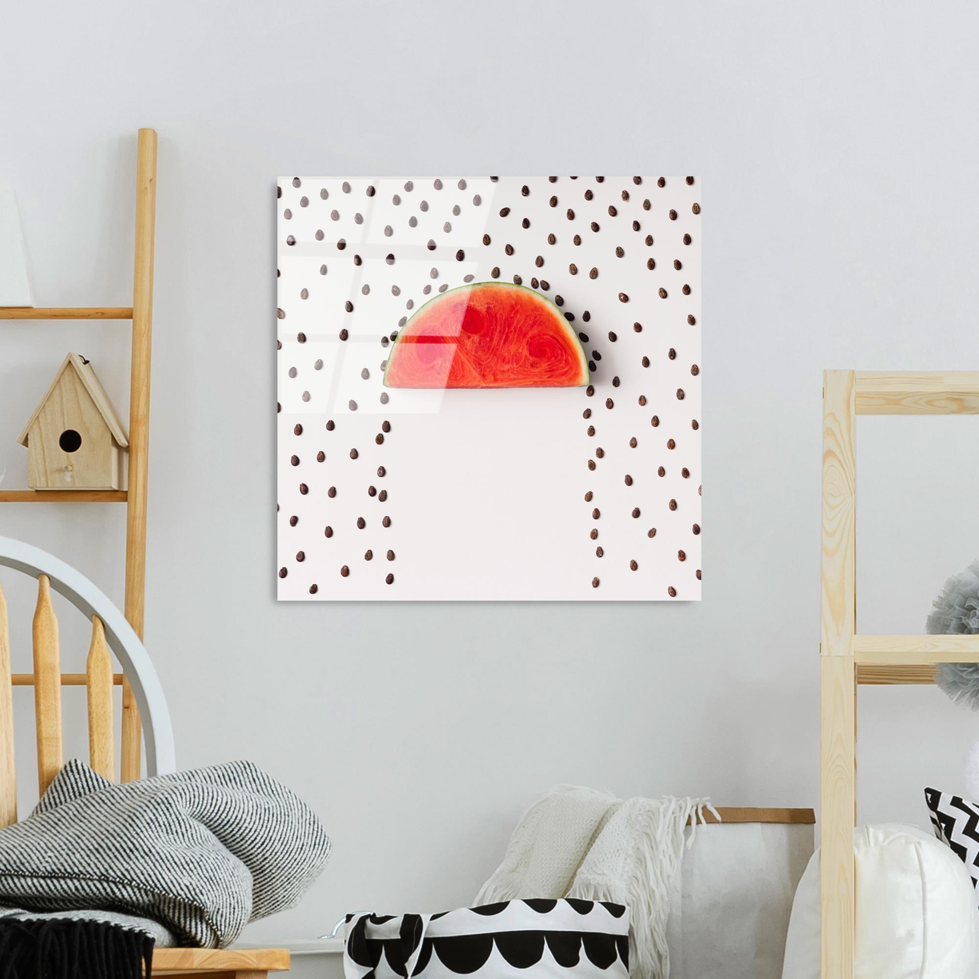 UV-825 Baskılı Cam Kare Duvar Tablosu | ByLamp