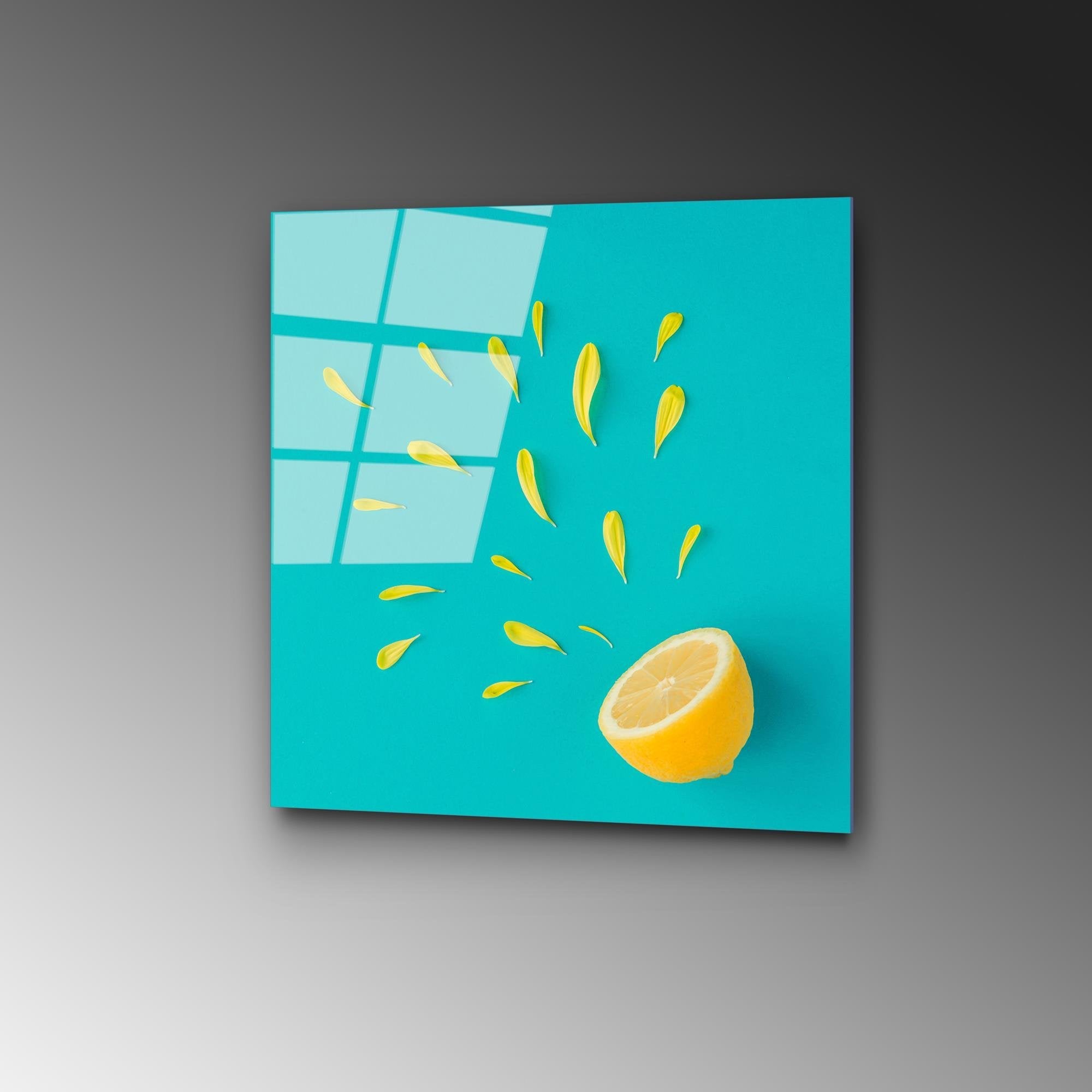 UV-828 Baskılı Cam Kare Duvar Tablosu | ByLamp