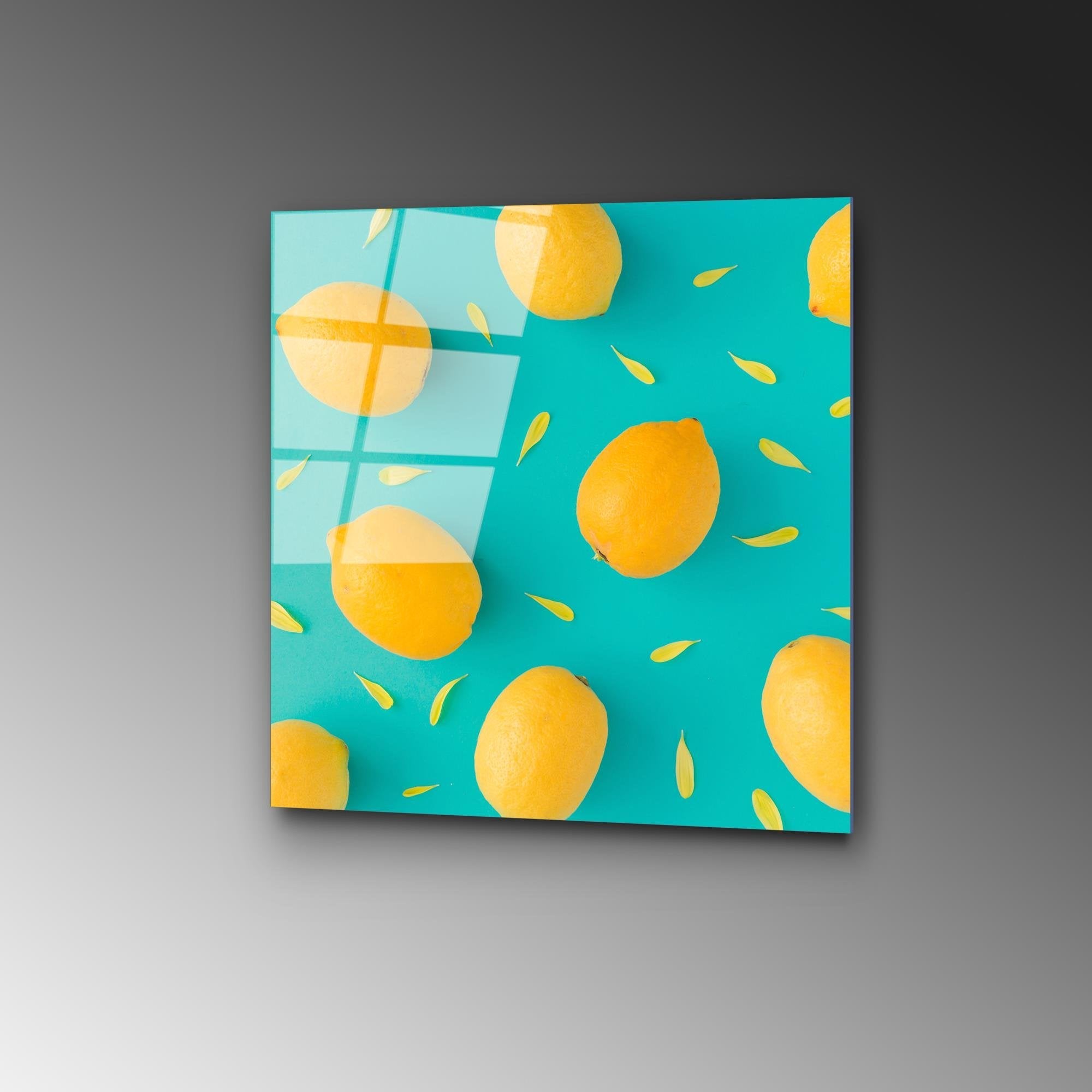 UV-829 Baskılı Cam Kare Duvar Tablosu | ByLamp