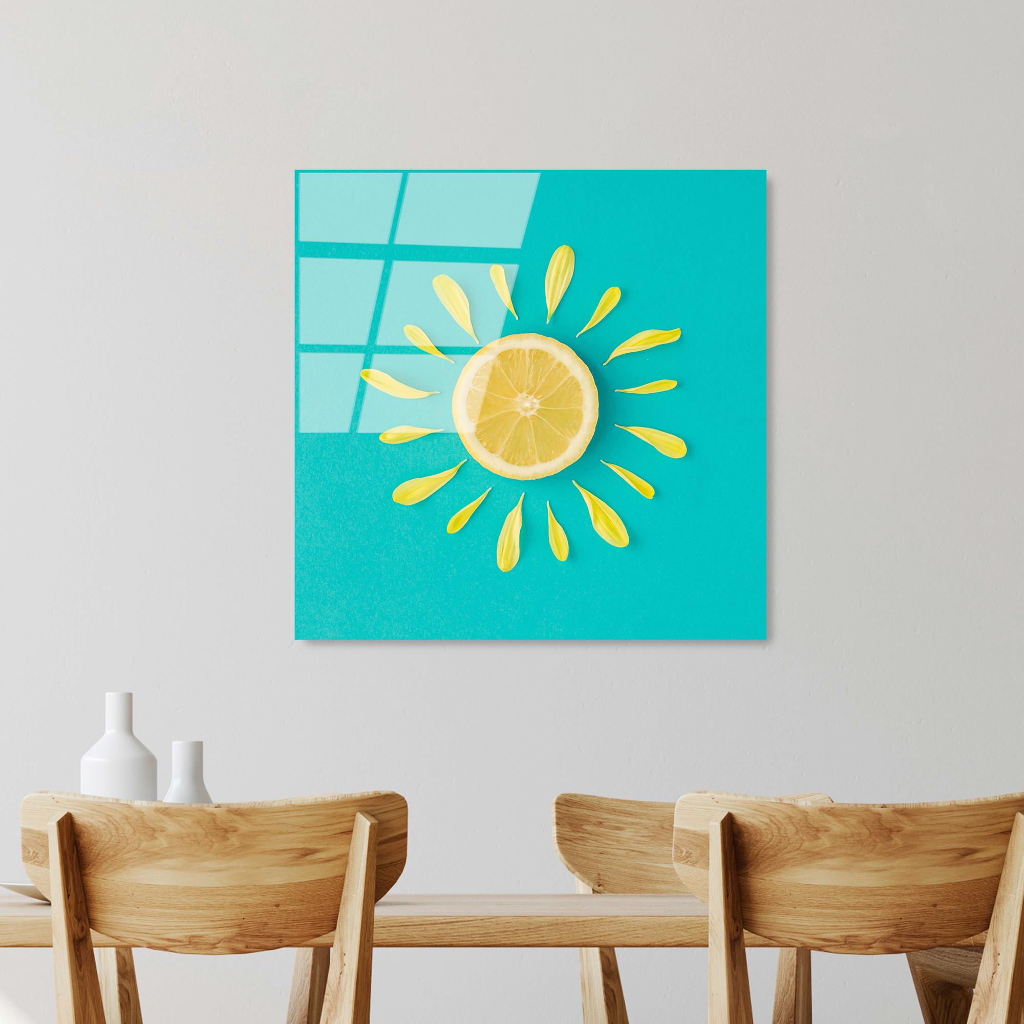 UV-830 Baskılı Cam Kare Duvar Tablosu | ByLamp