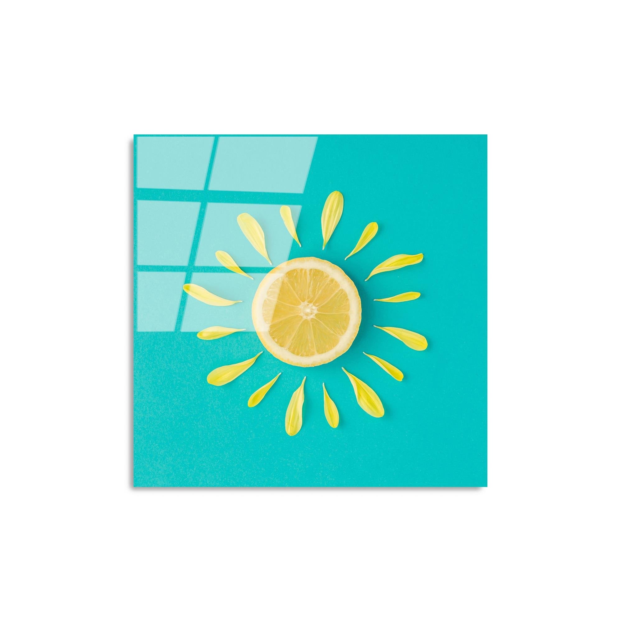 UV-830 Baskılı Cam Kare Duvar Tablosu | ByLamp